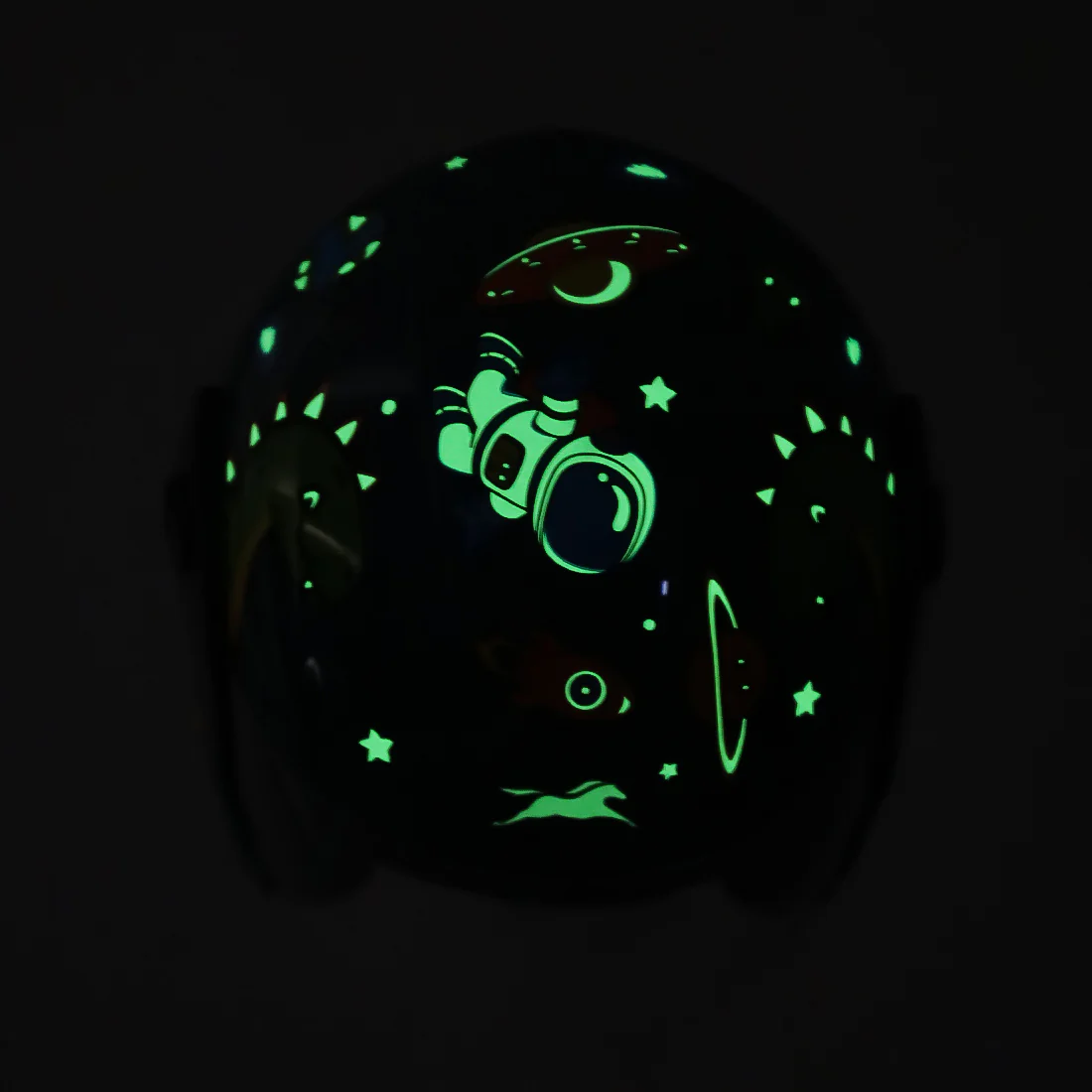 TVS Moto Jr. Kids Helmet |Fun Glow in the Dark Graphics | Lightweight ISI Certified ABS Shell| Removable Cheek Pads | Ideal Kids Bike Helmet for Cycle Scooter Daily Ride Comfort & Protection - Image 10