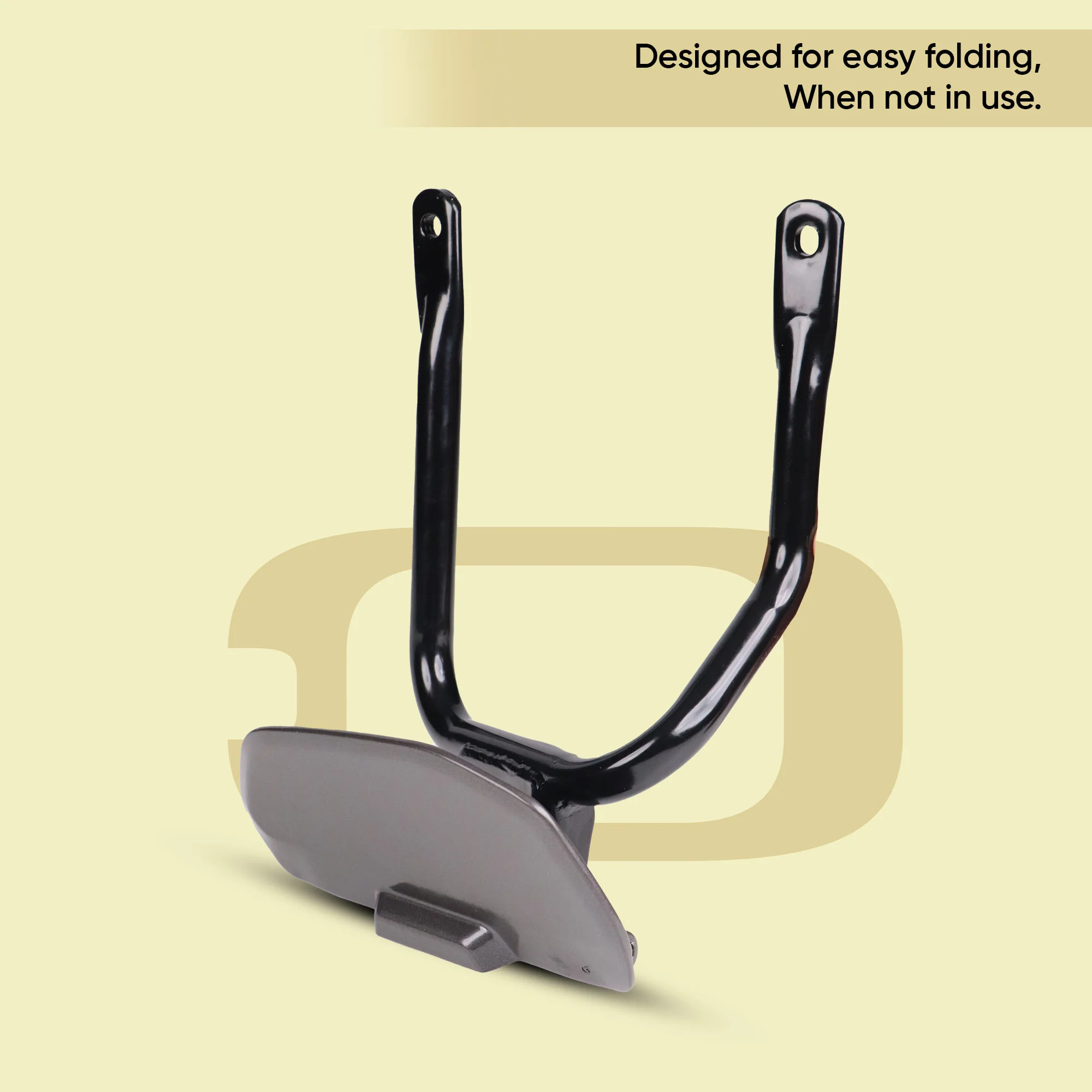 TVS Orbiter Lady Pillion Footrest Kit Assembly - Image 4