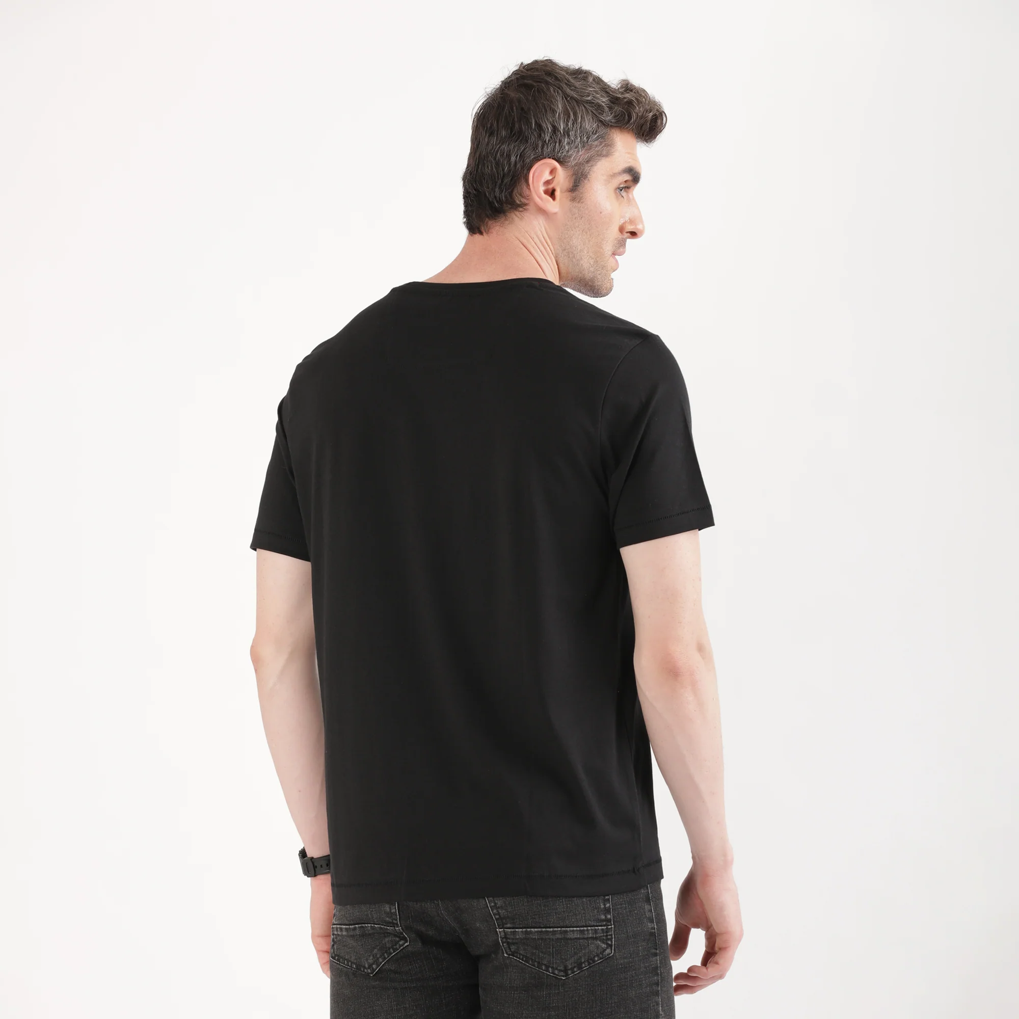 TVS Originals Collection Crew Neck T-Shirt – Bold Street Style, 100% Pure Cotton, Ultra-Soft Comfort, Breathable Anti-Odor Fabric, Skin-Friendly & Long-Lasting Durability for Riders - Image 2