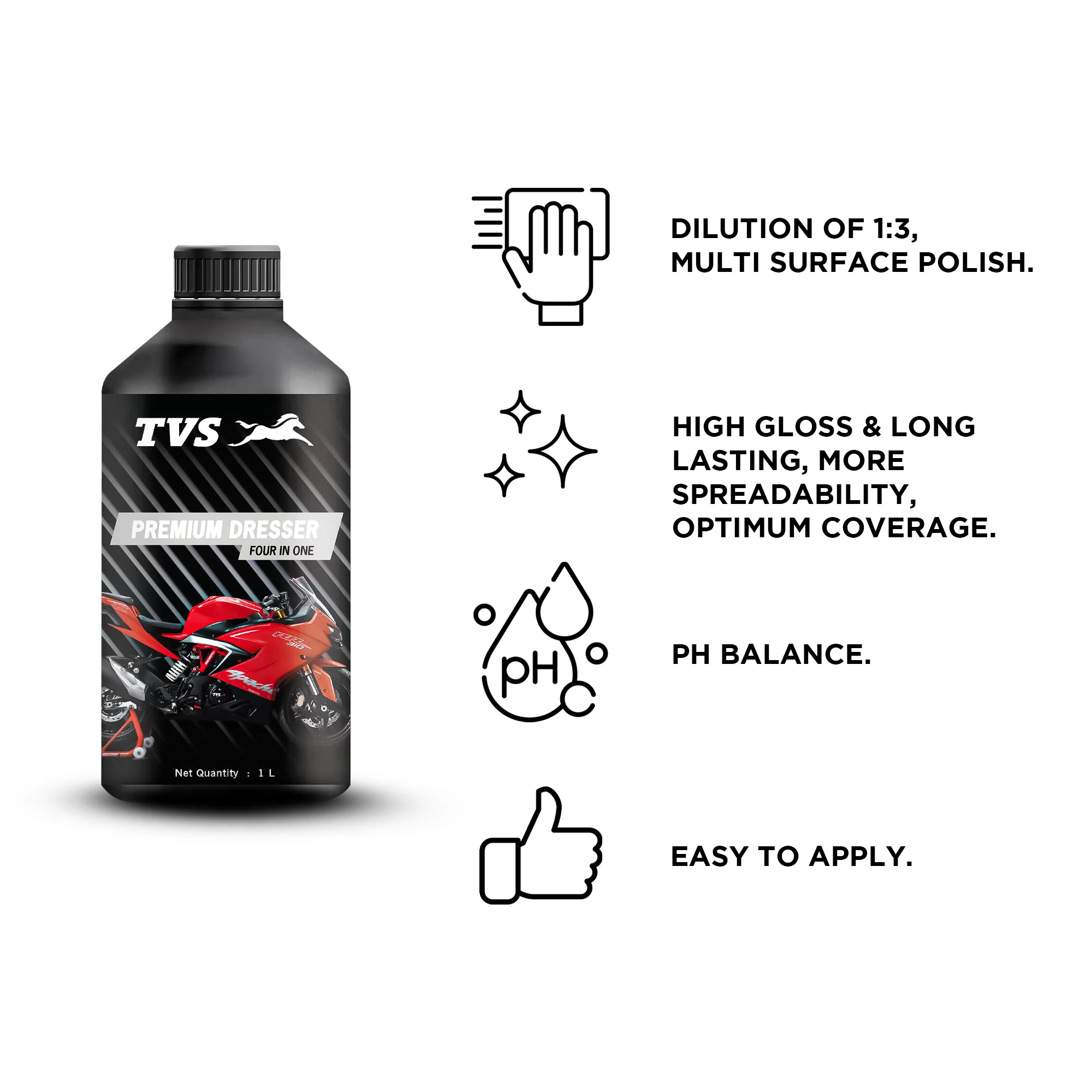 TVS Premium Dresser - 1 Liter - Image 3
