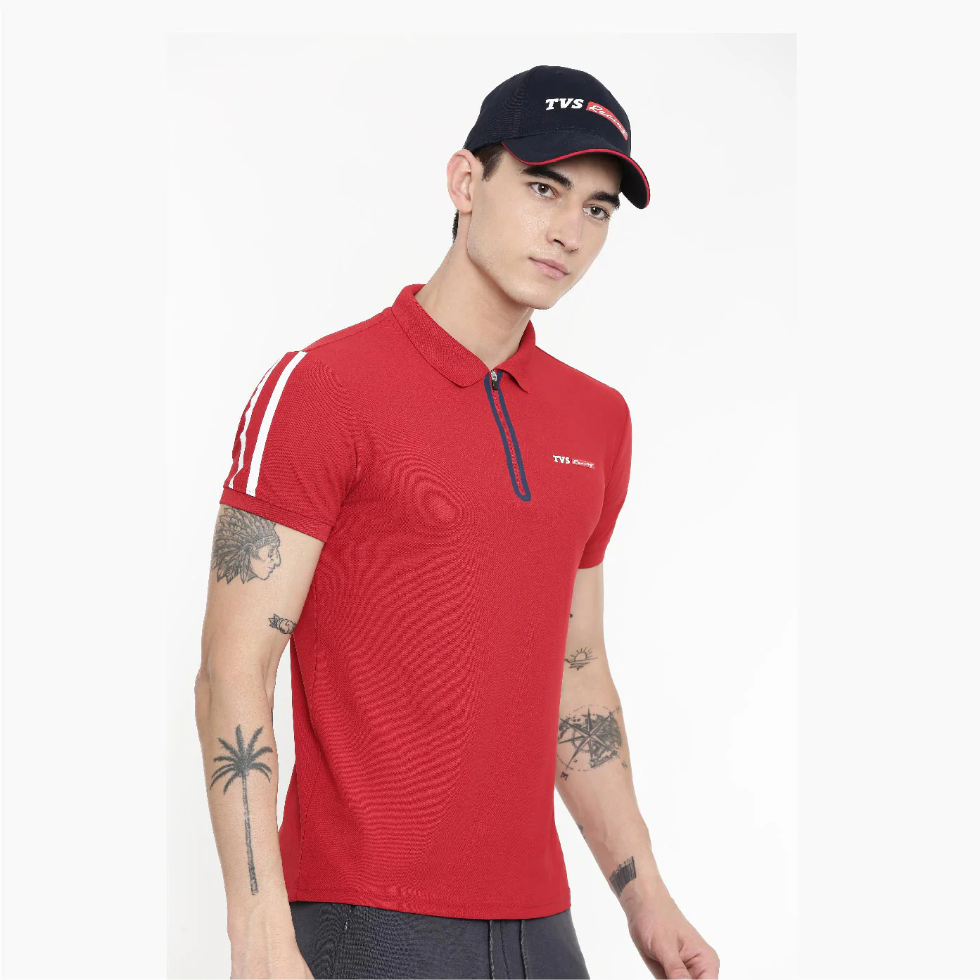 TVS Racing Cap Blue - Breathable, Stylish Headwear for Men & Women - Image 7