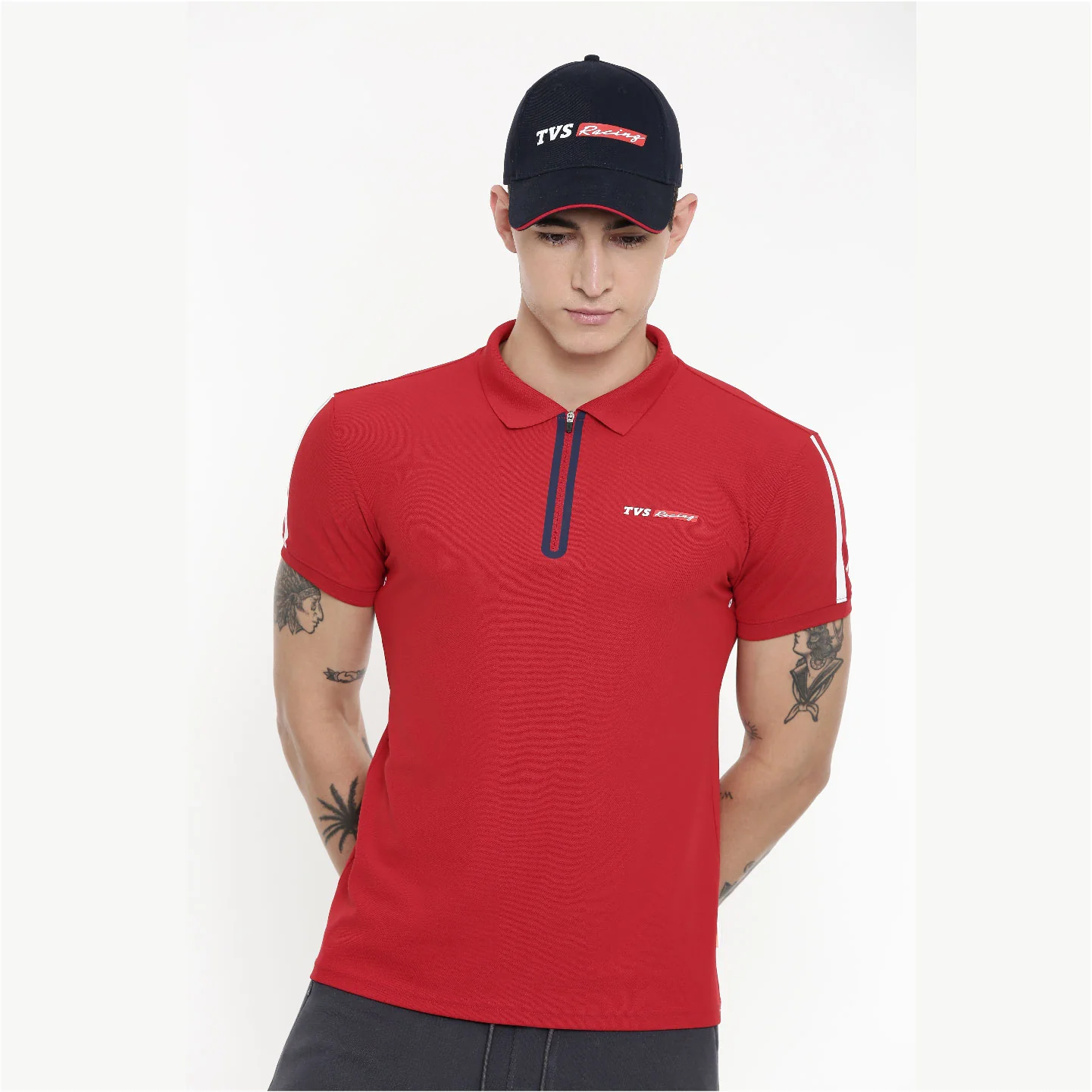 TVS Racing Cap Blue - Breathable, Stylish Headwear for Men & Women - Image 9