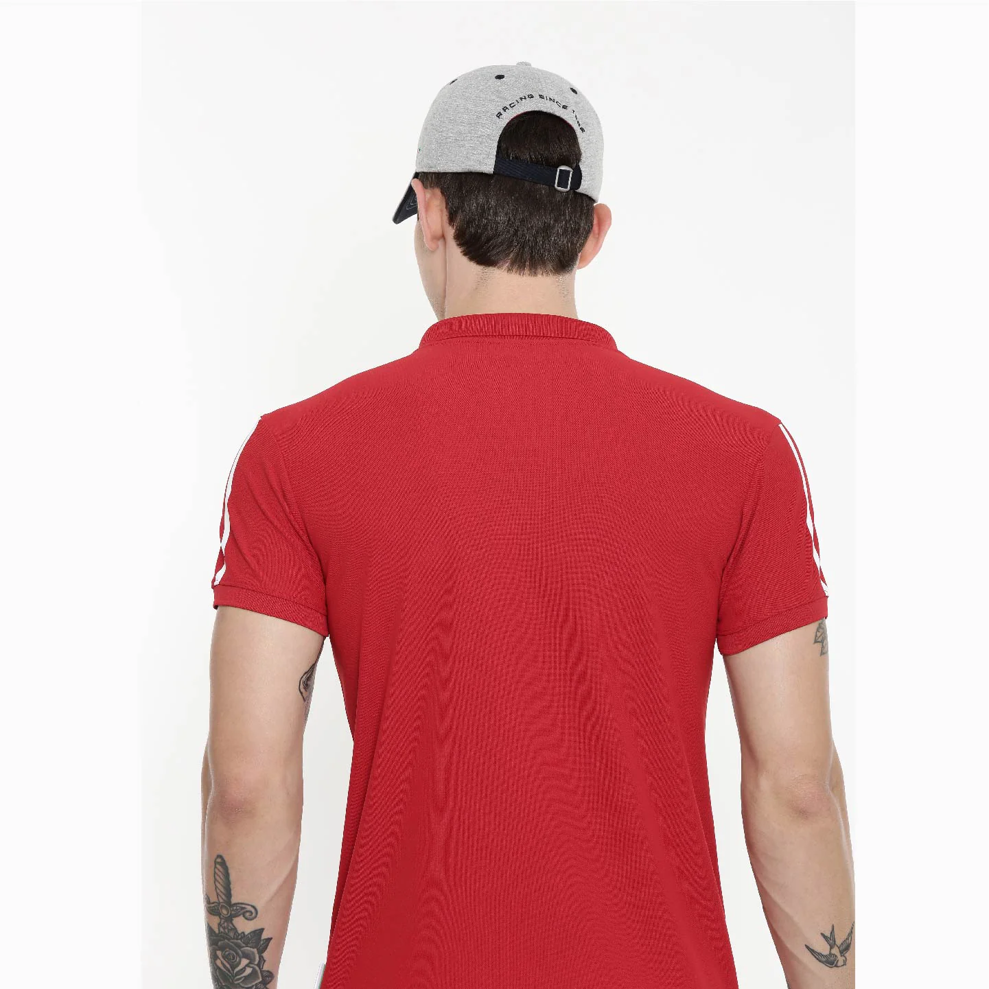 TVS Racing Cap Grey - Breathable, Stylish Headwear for Men & Women - Image 8
