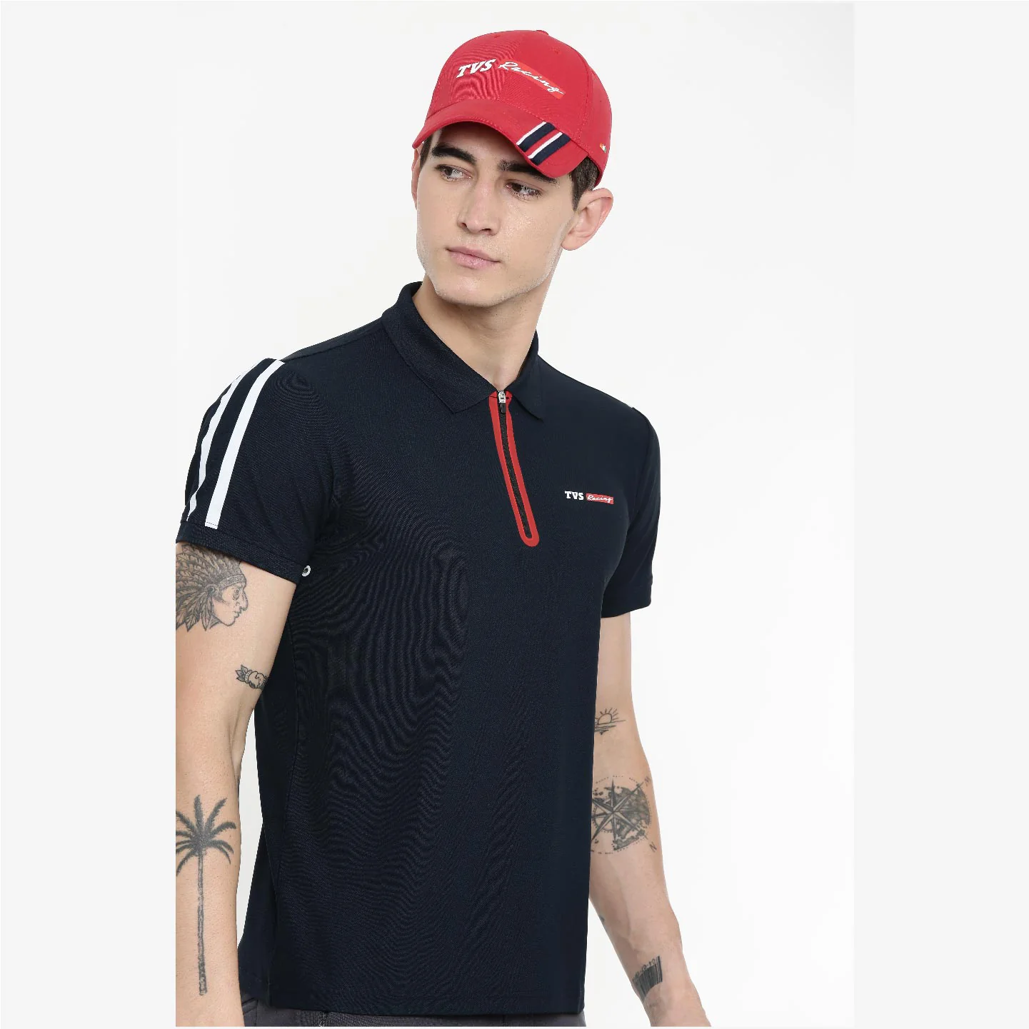 TVS Racing Cap Red - Breathable, Stylish Headwear for Men & Women - Image 7