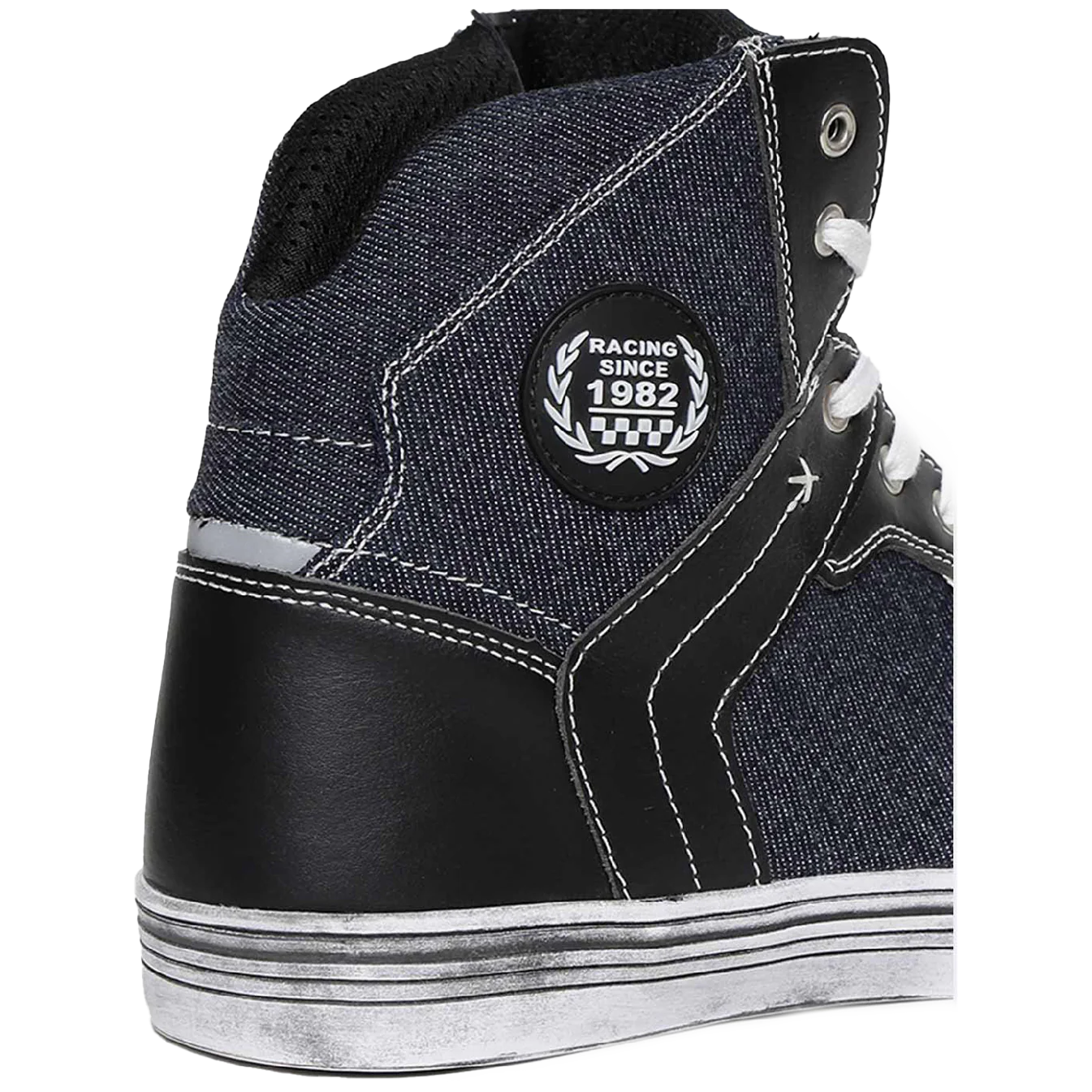 TVS Racing Casual Shoes - Stylish Indigo Denim Boots with Enhanced Protection - Image 12