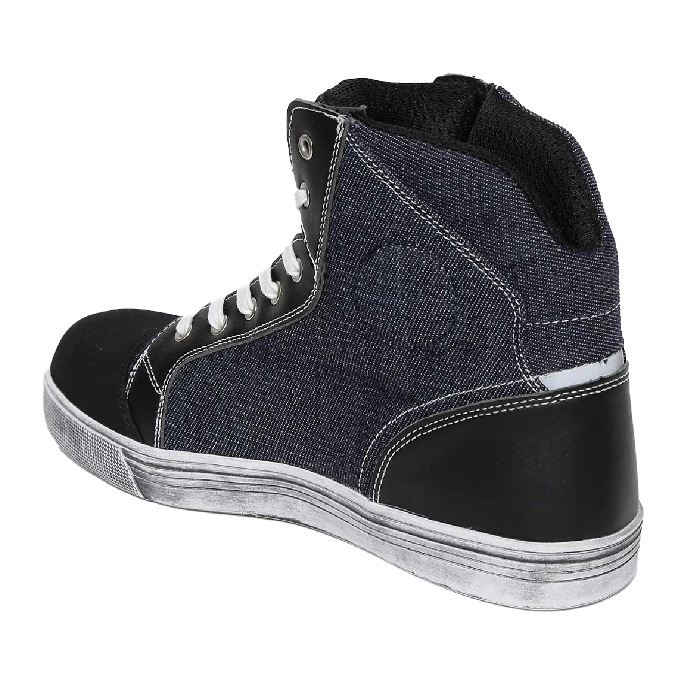 TVS Racing Casual Shoes - Stylish Indigo Denim Boots with Enhanced Protection - Image 7