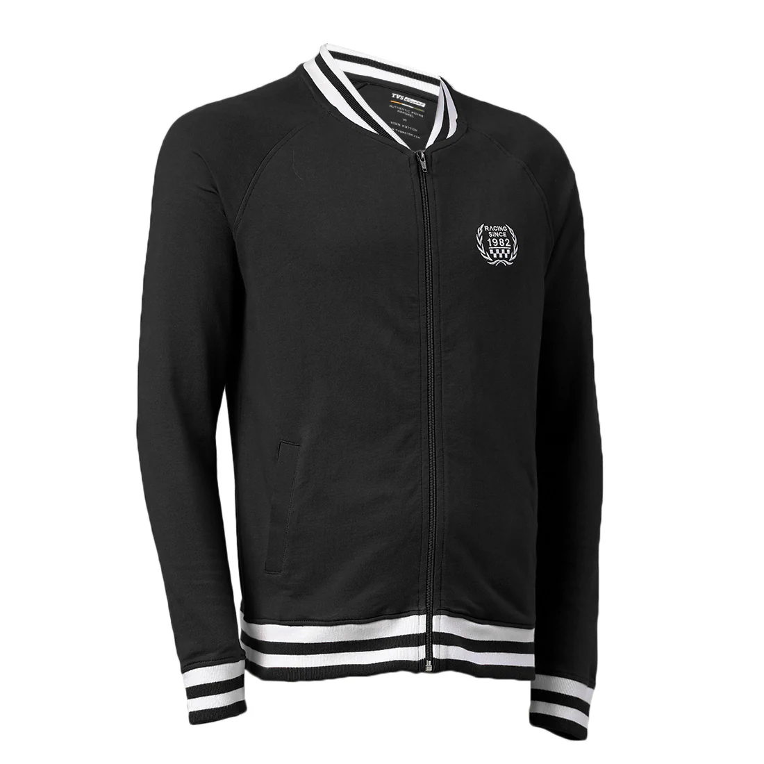 TVS Racing City Urban Bomber Jacket | 100% Cotton, 280 GSM Sweatshirt for Casual Comfort - Image 3