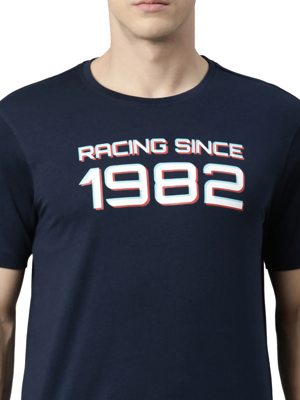 TVS Racing Tee 1982 | Classic Cotton Round Neck T-Shirt - Image 2