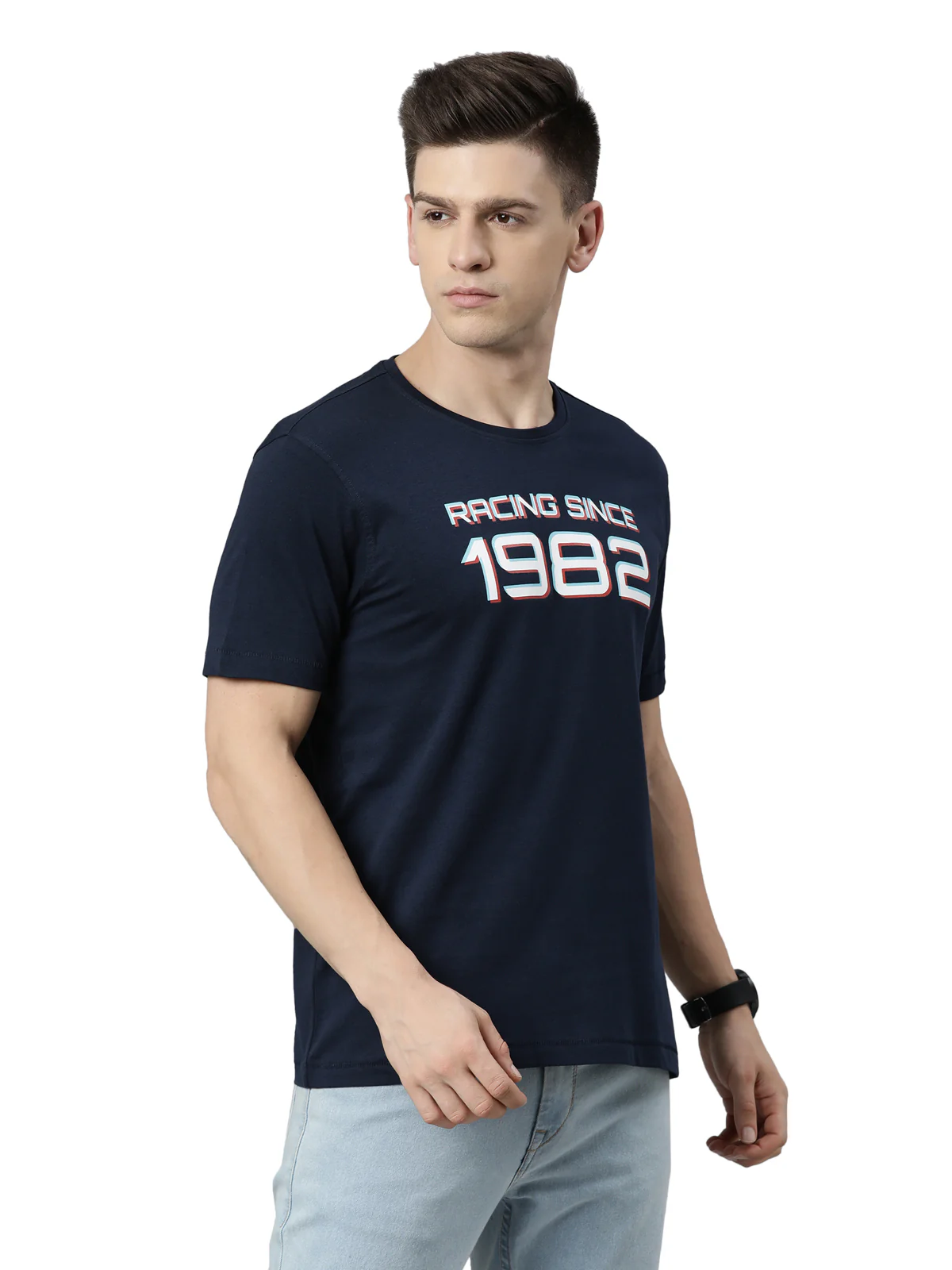 TVS Racing Tee 1982 | Classic Cotton Round Neck T-Shirt - Image 5