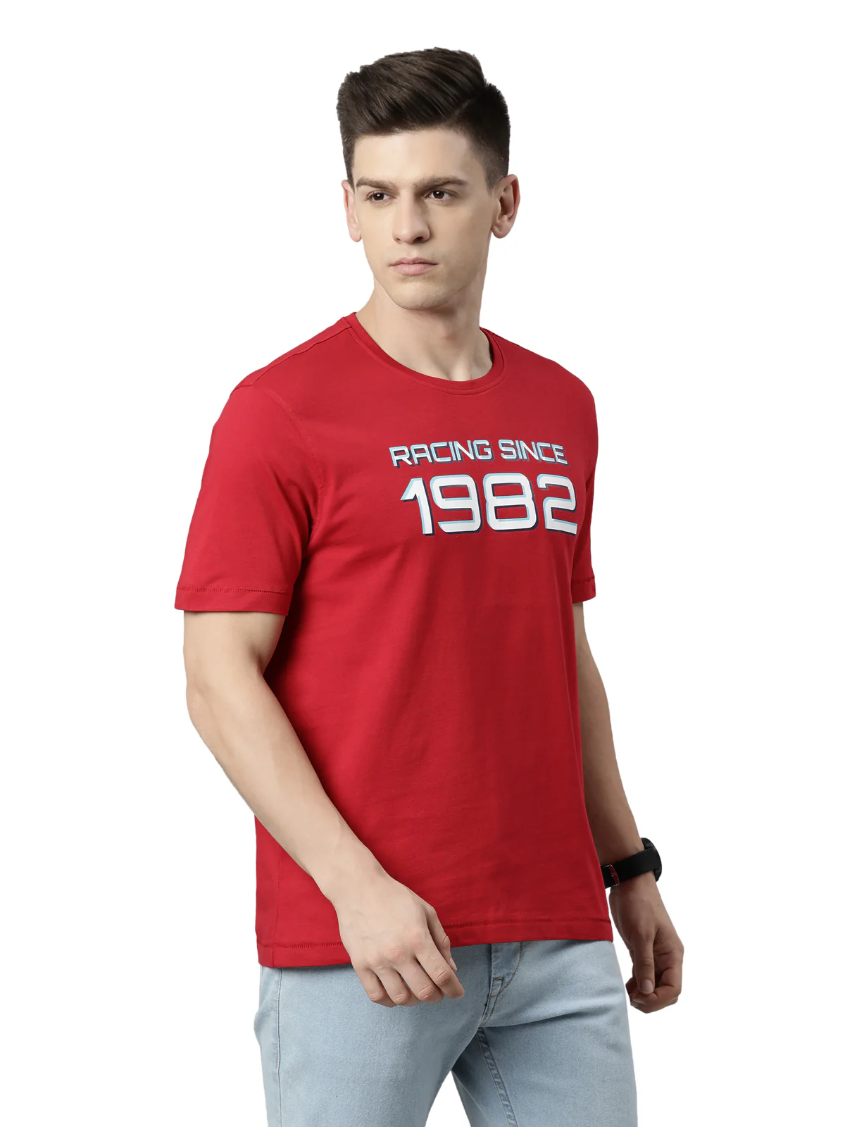 TVS Racing Tee 1982 | Classic Cotton Round Neck T-Shirt - Image 5