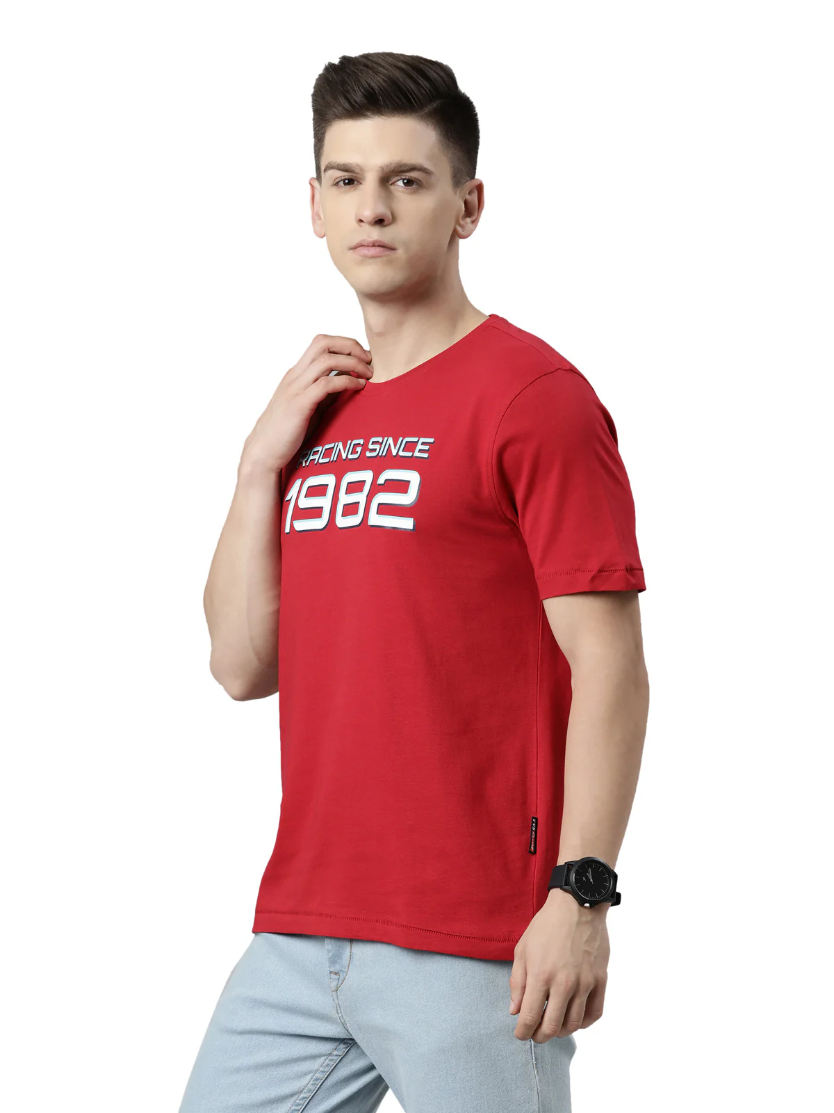 TVS Racing Tee 1982 | Classic Cotton Round Neck T-Shirt - Image 6