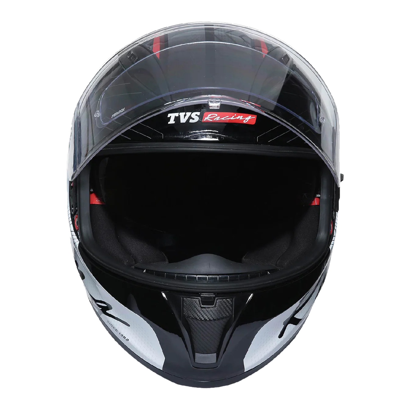 TVS Racing Dual Visor Helmet - Premium Full Face Helmet for Men - DOT/ISI/ECE Certified - Image 4