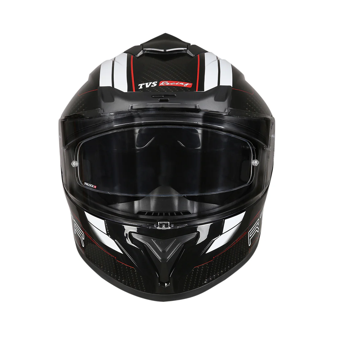 TVS Racing Hurricane Series Full Face Dual Visor Helmet for Men | Premium Bike Helmets with ABS Shell, UV Paint | Quick Release System | Aerodynamic Design | ECE, DOT & ISI Certified - Image 4