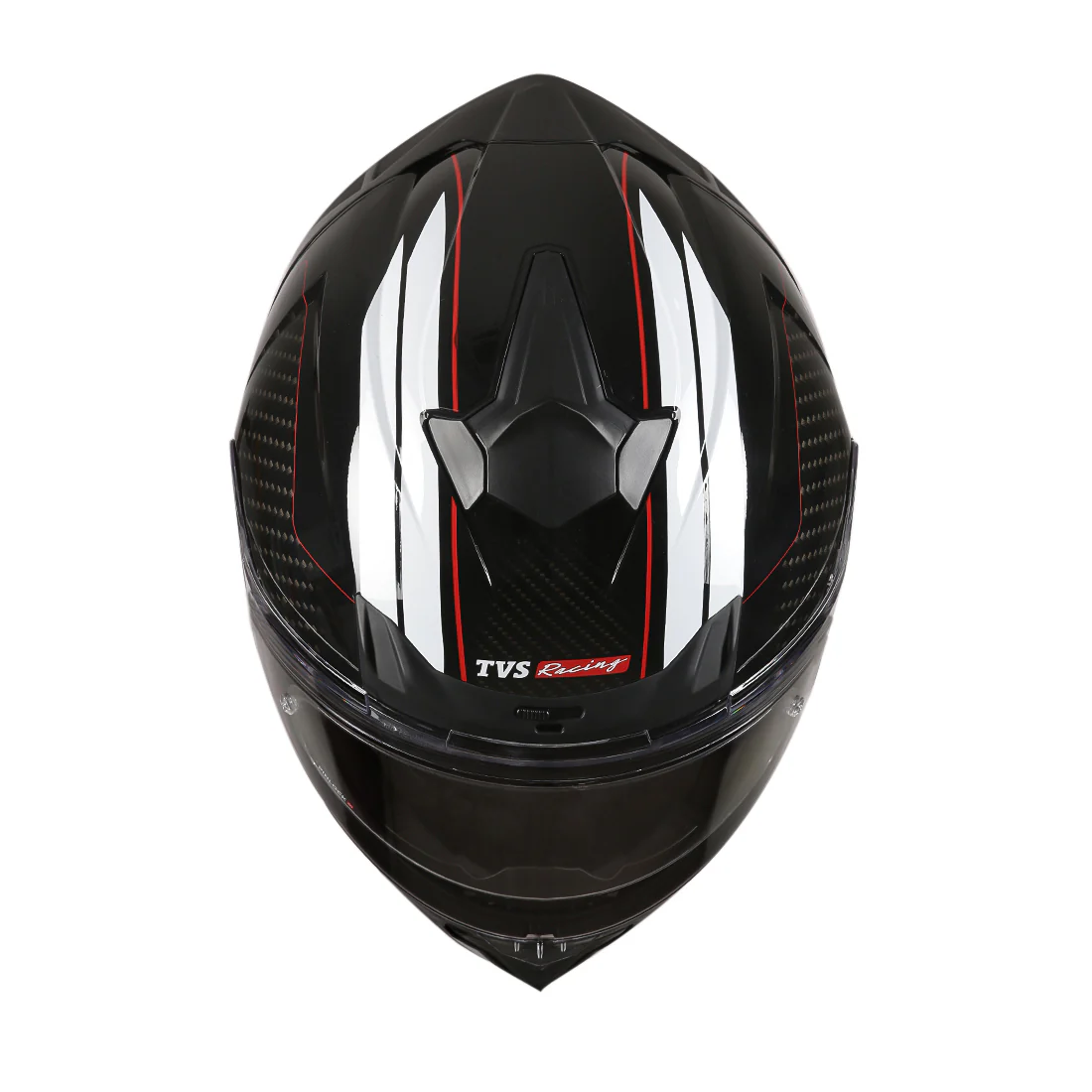 TVS Racing Hurricane Series Full Face Dual Visor Helmet for Men | Premium Bike Helmets with ABS Shell, UV Paint | Quick Release System | Aerodynamic Design | ECE, DOT & ISI Certified - Image 8