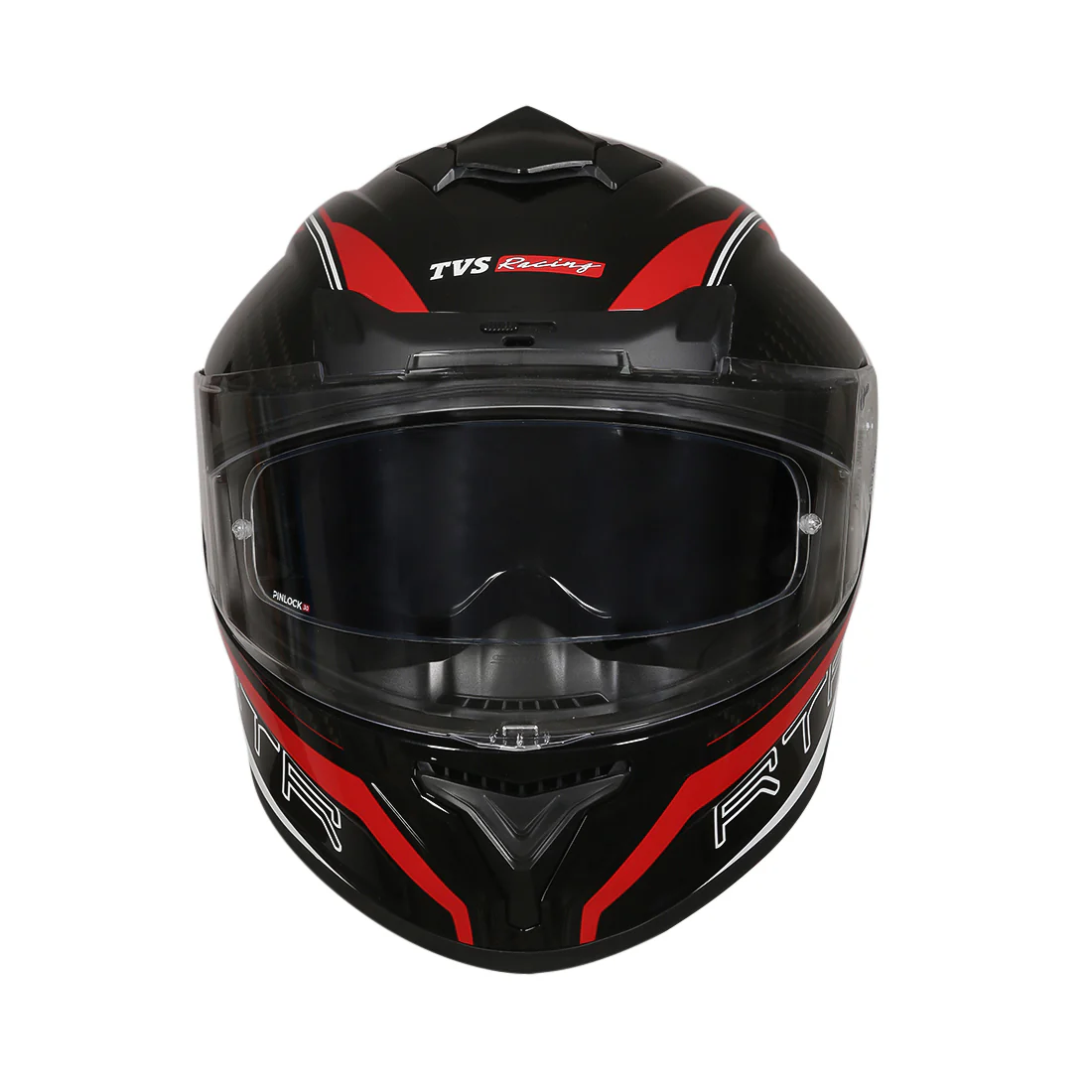 TVS Racing Hurricane Series Full Face Dual Visor Helmet for Men | Premium Bike Helmets with ABS Shell, UV Paint | Quick Release System | Aerodynamic Design | ECE, DOT & ISI Certified - Image 4