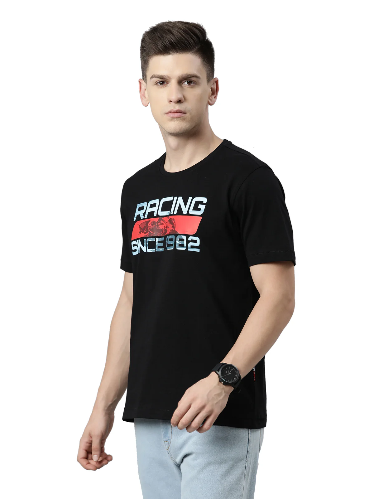 TVS Racing Lineage Tee 1982 | Classic Cotton Round Neck T-Shirt - Image 3