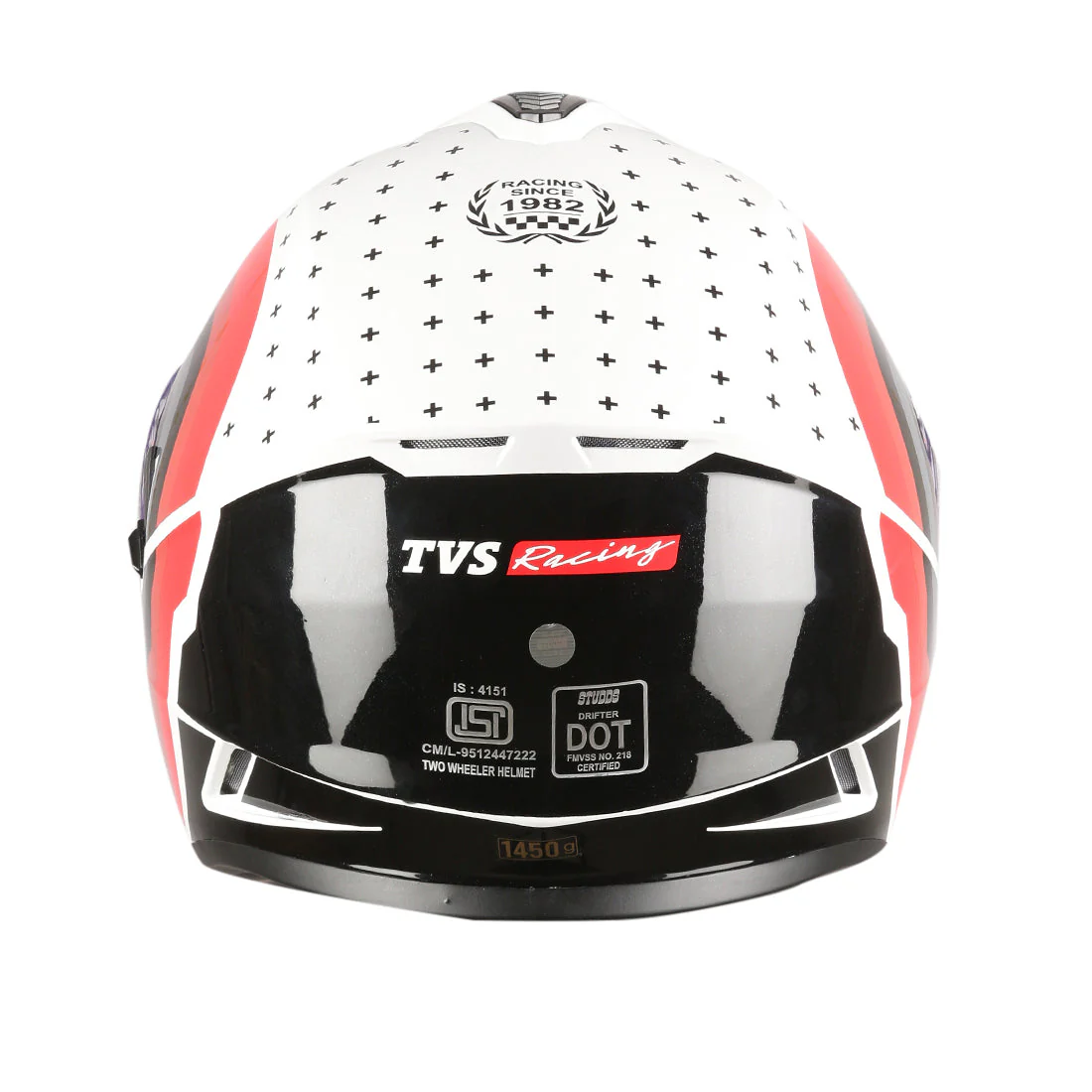 TVS Racing Phantom Series Full Face Helmet for Men | DOT & ISI Certified - Image 6