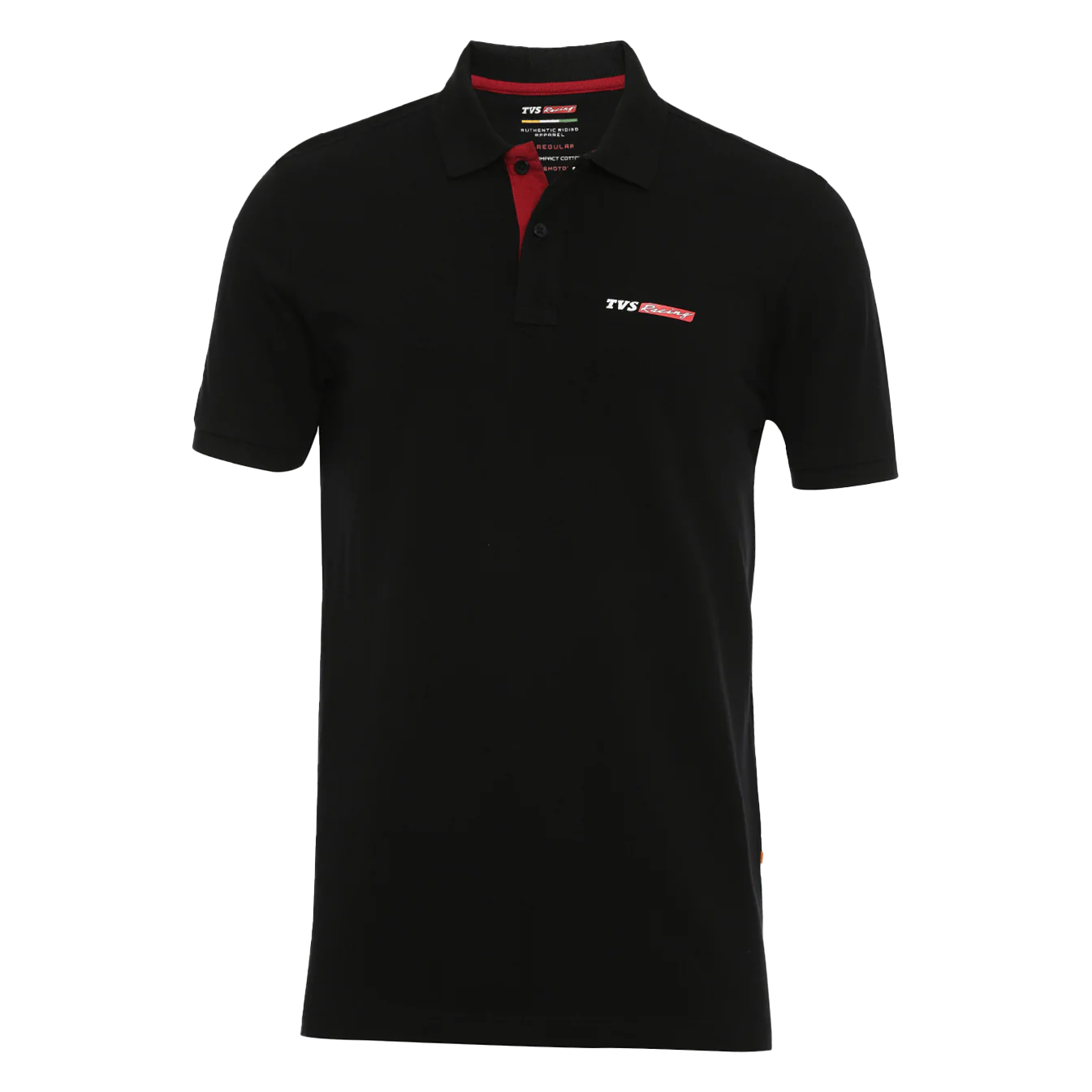 TVS Racing Polo T Shirt Cotton (Black) - Image 5
