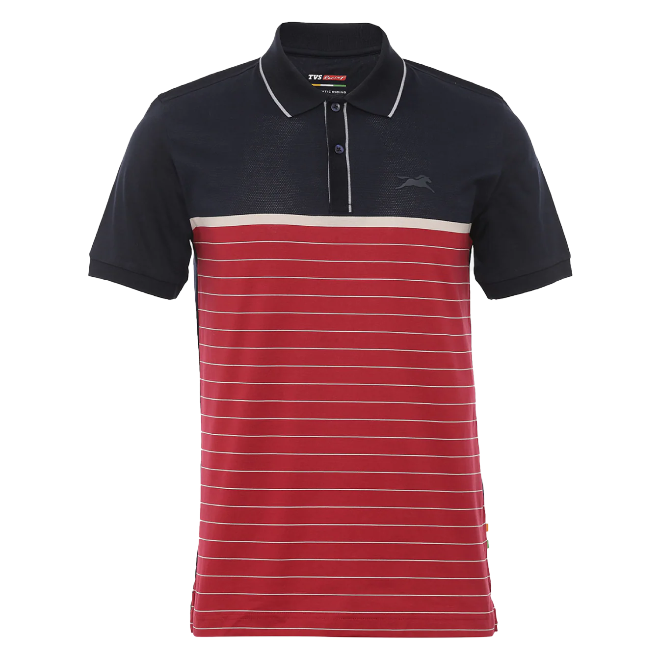 TVS Racing Polo T-Shirt Cotton Red Blue – Stylish & Comfortable - Image 6