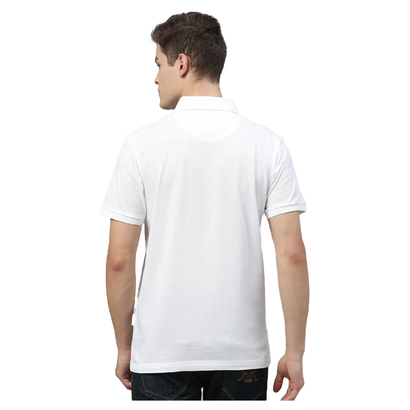 TVS Racing Polo T Shirt Cotton (White) - Image 5