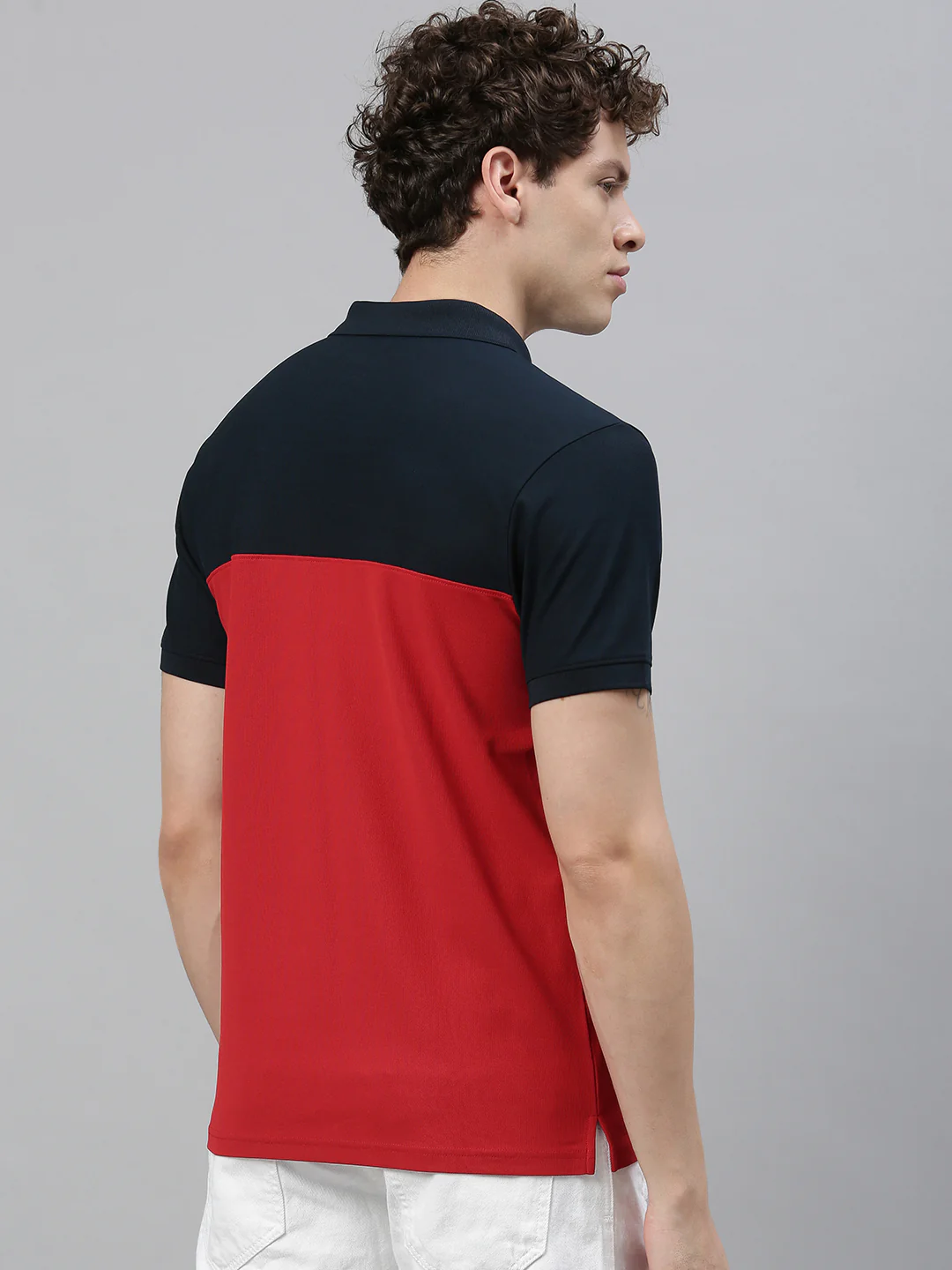 TVS Racing Polo T-Shirt | Durable & Stylish Polyester Polo in Blue & Red - Image 4