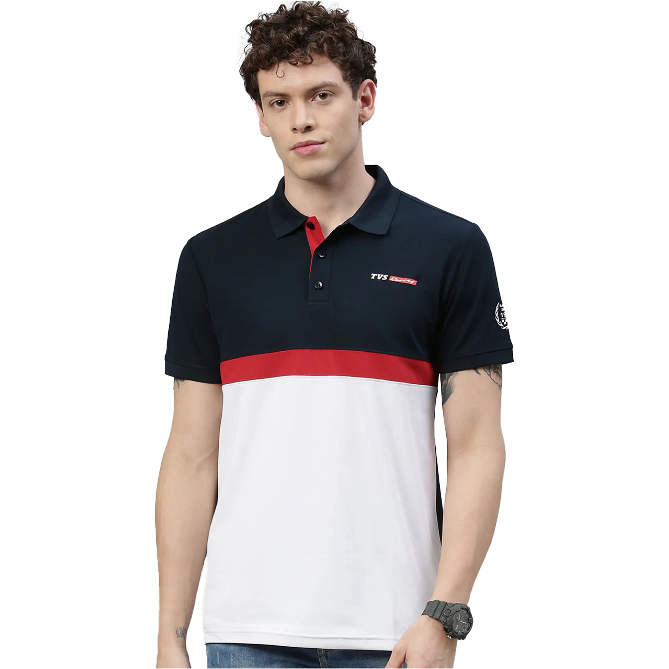 TVS Racing Polo T-Shirt | Durable & Stylish Polyester Polo - Image 4