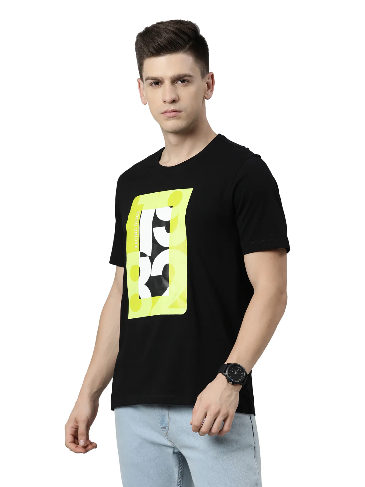 TVS Racing Rider Tee 1982 | Classic Cotton Round Neck T-Shirt - Image 3