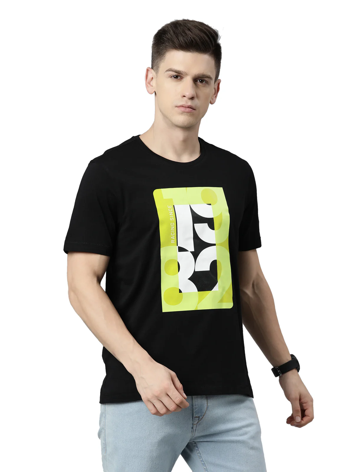 TVS Racing Rider Tee 1982 | Classic Cotton Round Neck T-Shirt - Image 4