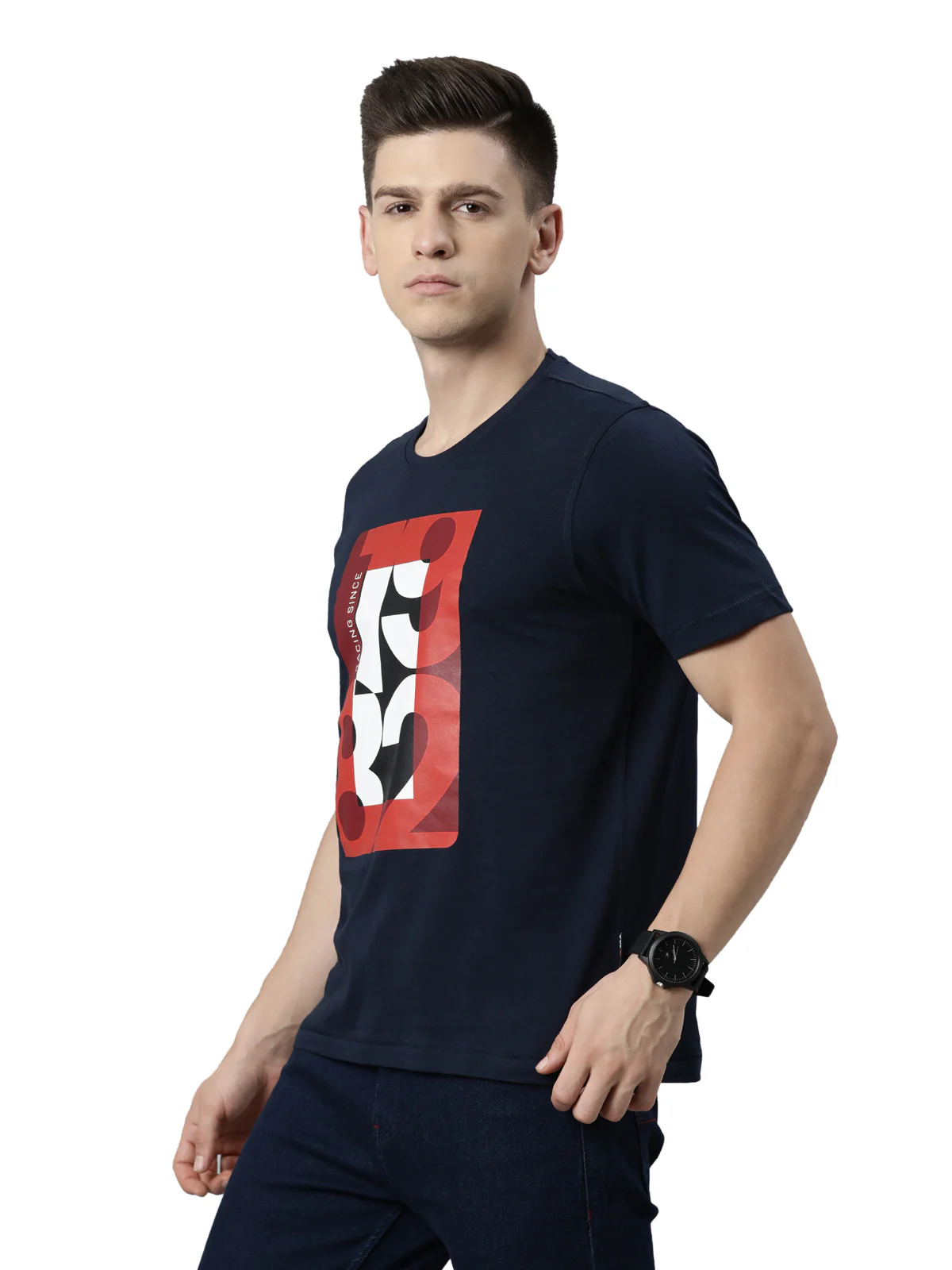 TVS Racing Rider Tee 1982 | Classic Cotton Round Neck T-Shirt - Image 5