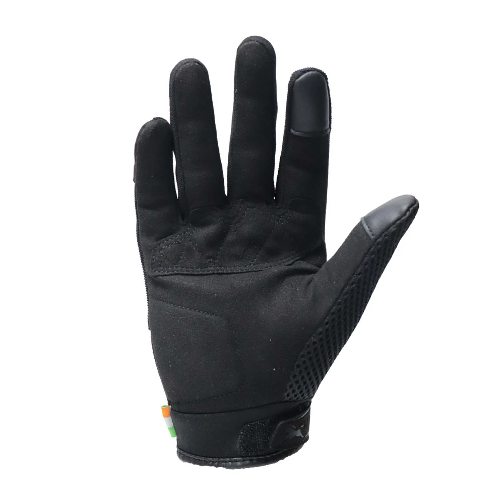 TVS Racing Riding Gloves City - Black | Smartphone Friendly for Ultimate Grip - Image 4