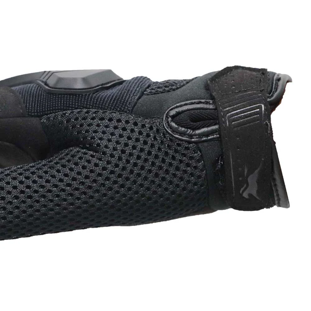 TVS Racing Riding Gloves City - Black | Smartphone Friendly for Ultimate Grip - Image 6