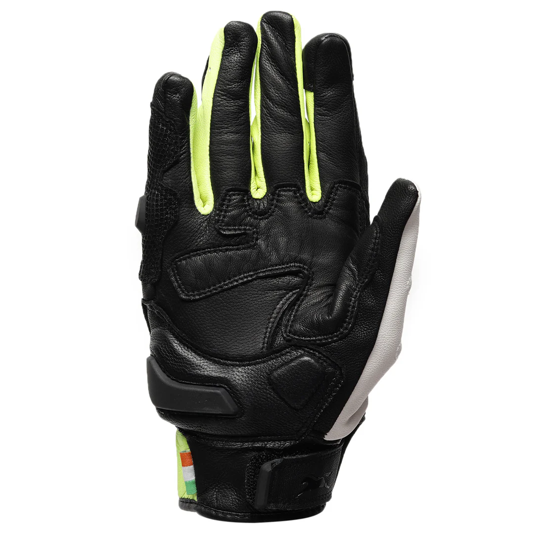 TVS Racing Race Riding Gloves for Men | TPR Protection, Touch Screen Compatible, Visor Wiper | Off-Road Bike Gloves (Black & Neon) - Image 10