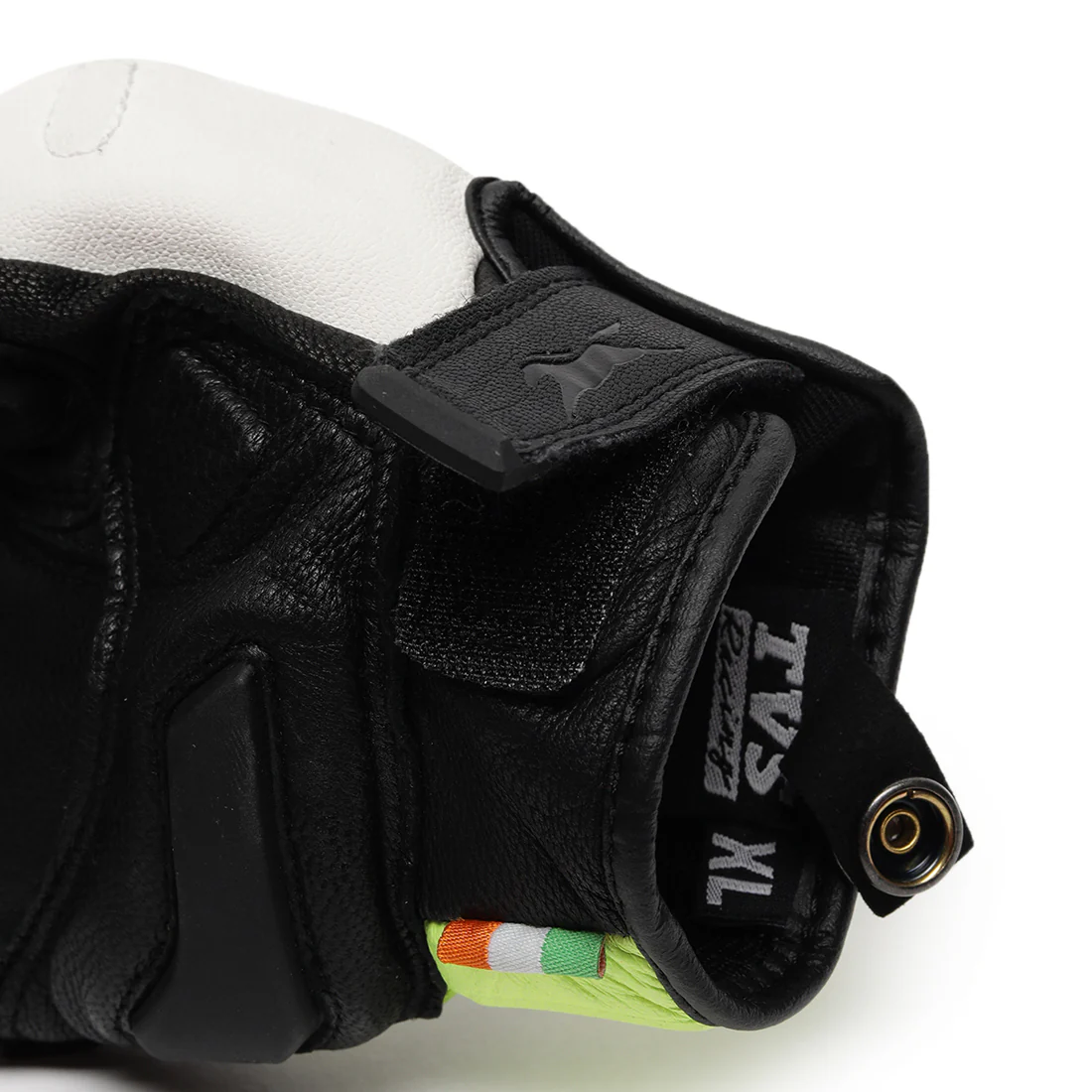 TVS Racing Race Riding Gloves for Men | TPR Protection, Touch Screen Compatible, Visor Wiper | Off-Road Bike Gloves (Black & Neon) - Image 6