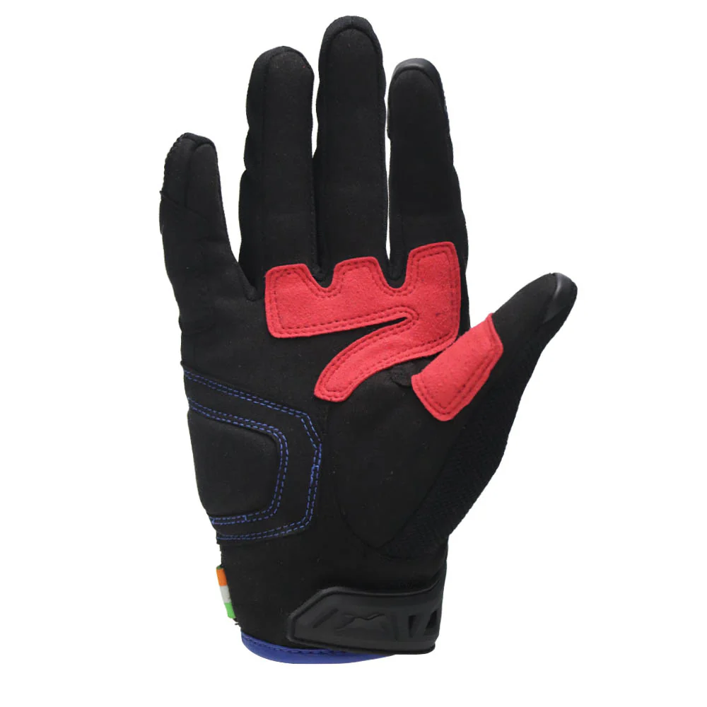 TVS Racing Urban Riding Gloves – Black & White, Touch Screen Compatible, Superior Protection & Comfort - Image 3