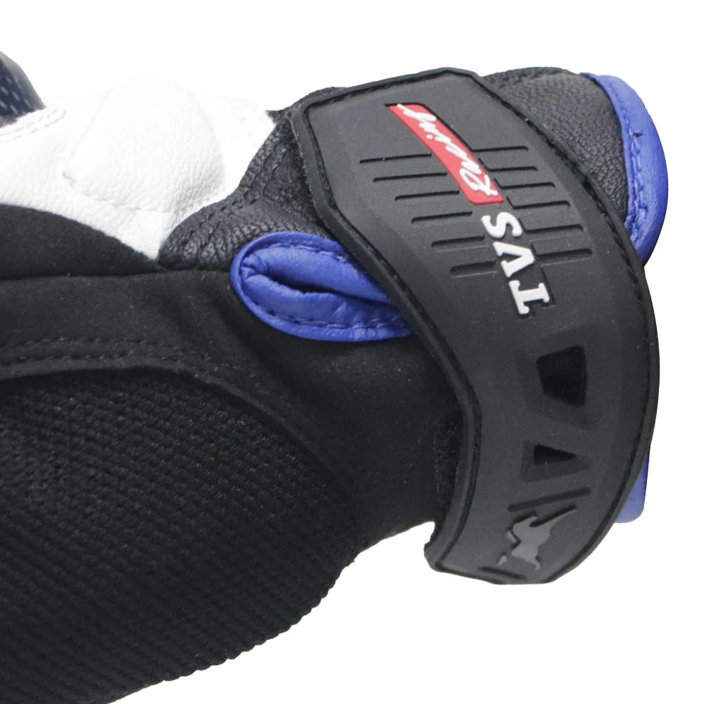 TVS Racing Urban Riding Gloves – Black & White, Touch Screen Compatible, Superior Protection & Comfort - Image 6