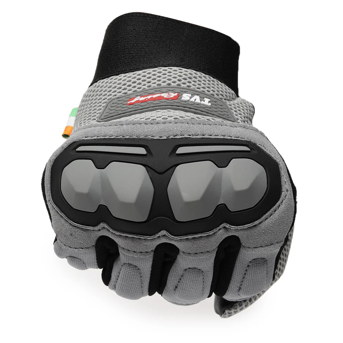 TVS Racing Xplorer Riding Gloves for Men – Touch Screen Compatible, PVC & Carbon Protection, Visor Wiper Fingertips - Image 5