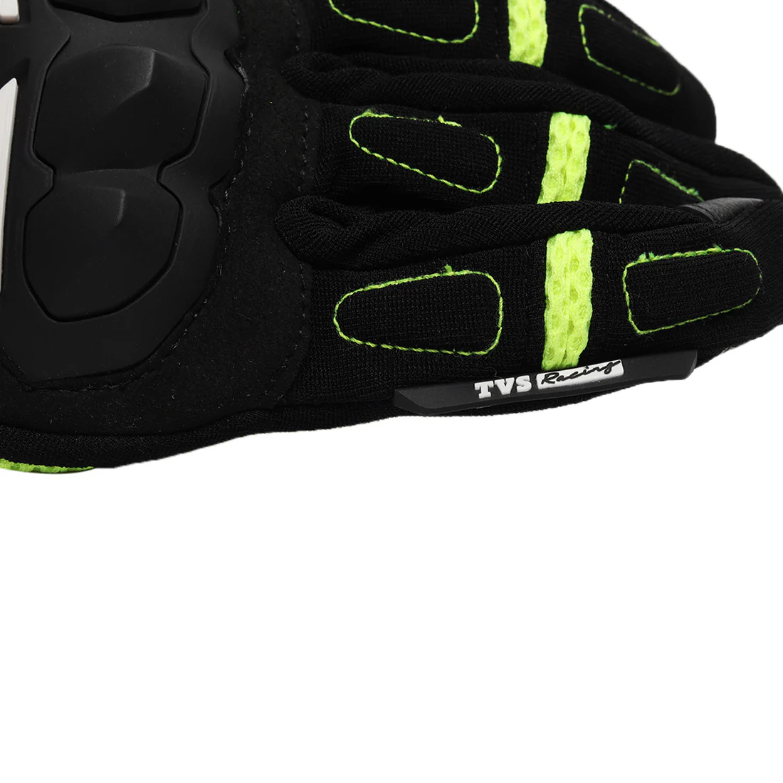 TVS Racing Xplorer Neon Riding Gloves – TPR Protection, All-Weather Comfort, Touch Screen Compatible - Image 8