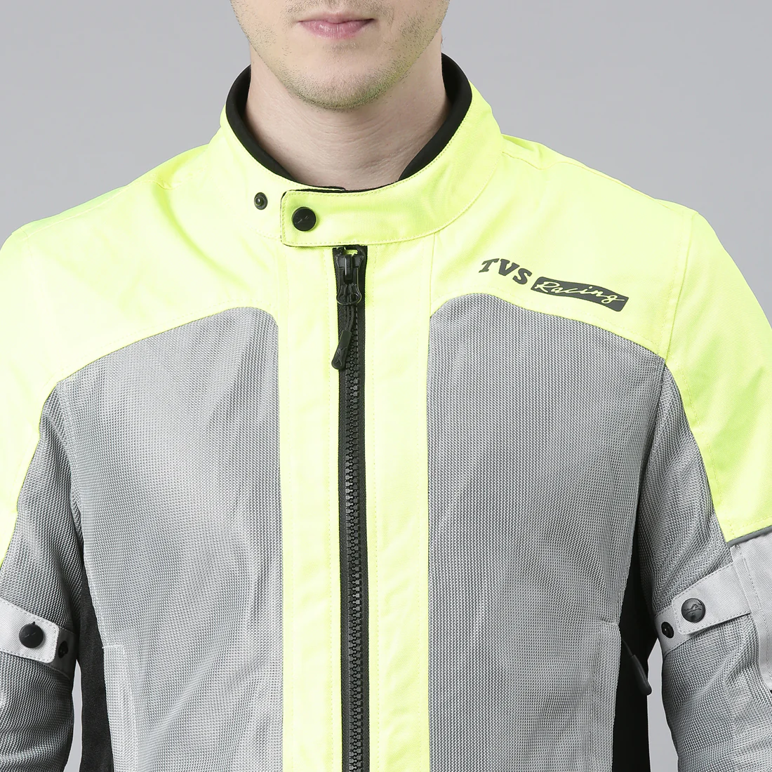 TVS Racing Road Zipper Riding Jacket for Men | 600D Polyester, CE Level 2 Armor Protection - Image 7