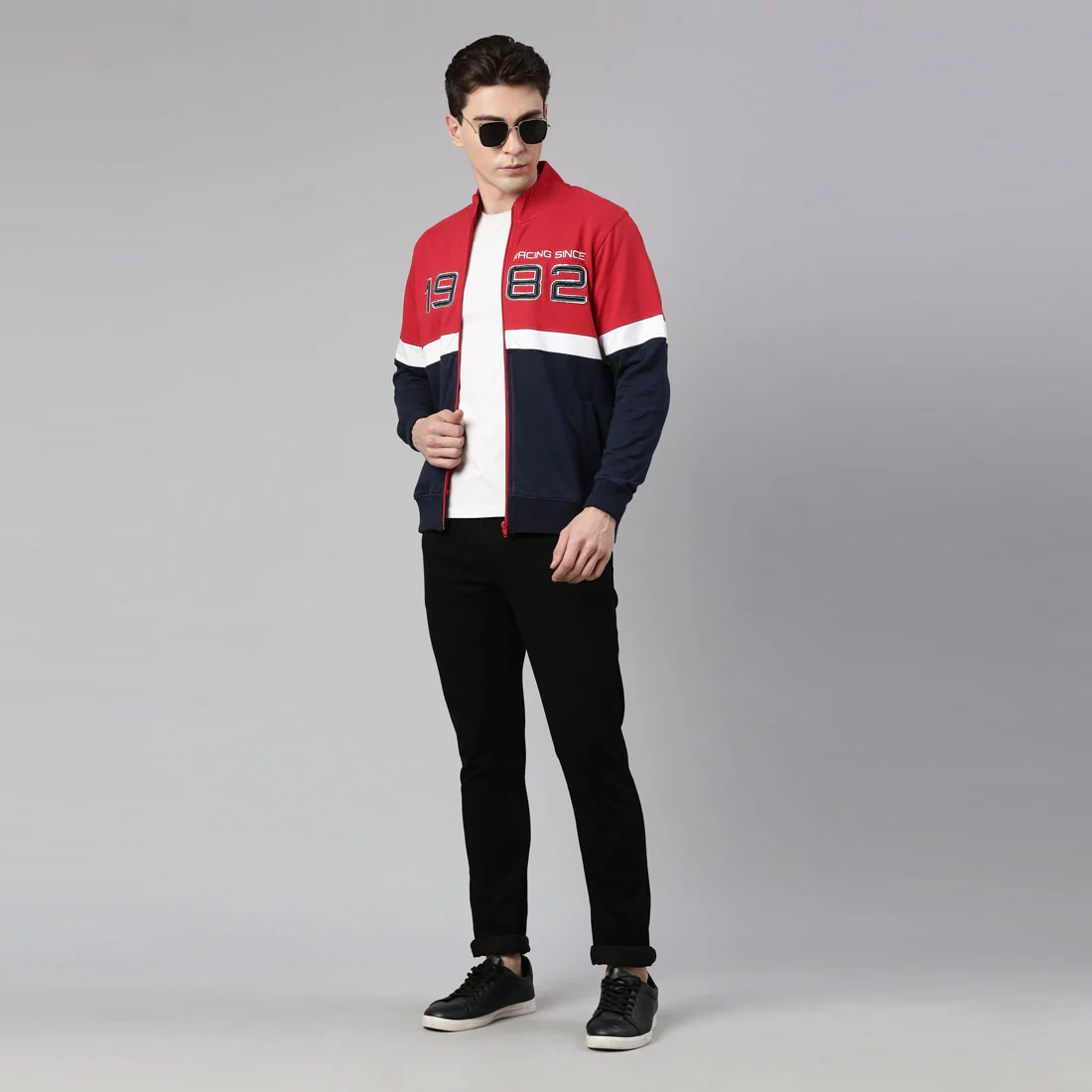 TVS Racing Storm Breaker High Neck Sweatshirt | 100% Cotton, 280 GSM for Comfort and Style - Image 4
