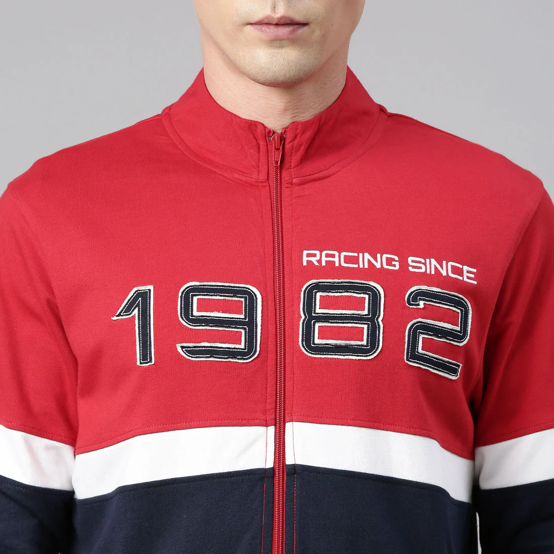 TVS Racing Storm Breaker High Neck Sweatshirt | 100% Cotton, Stylish & Cozy - Image 4