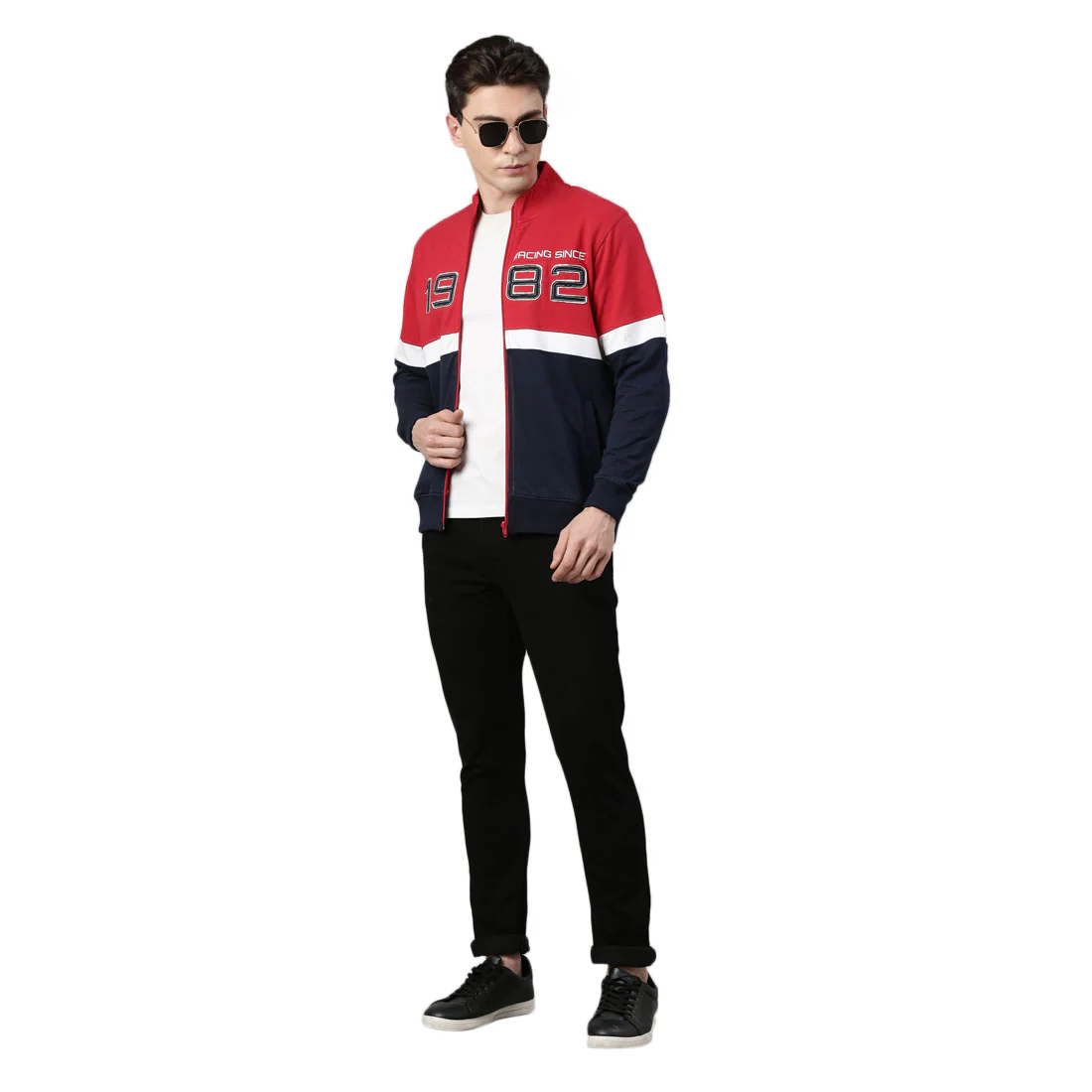 TVS Racing Storm Breaker High Neck Sweatshirt | 100% Cotton, Stylish & Cozy - Image 5