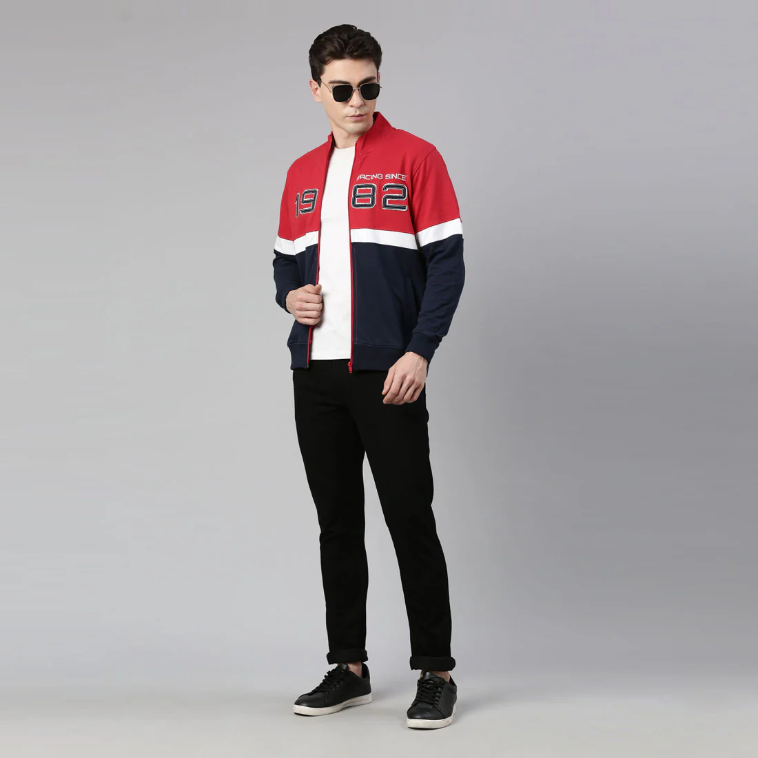 TVS Racing Storm Breaker High Neck Sweatshirt | 100% Cotton, Stylish & Cozy - Image 6