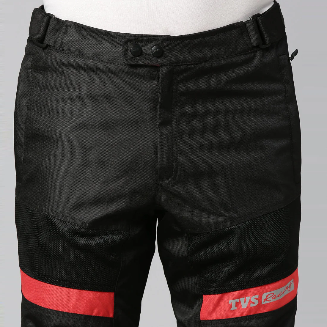 TVS Racing Riding Pant for Men – CE Level 2 Knee Armor, High Abrasion Resistance, Adjustable Fit & Reflective Safety - Image 6