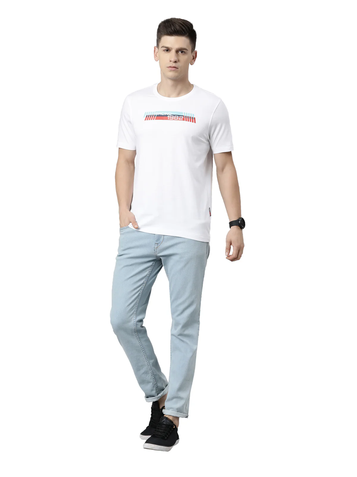 TVS Racing Tribe Tee 1982 | Classic Cotton Round Neck T-Shirt - Image 5