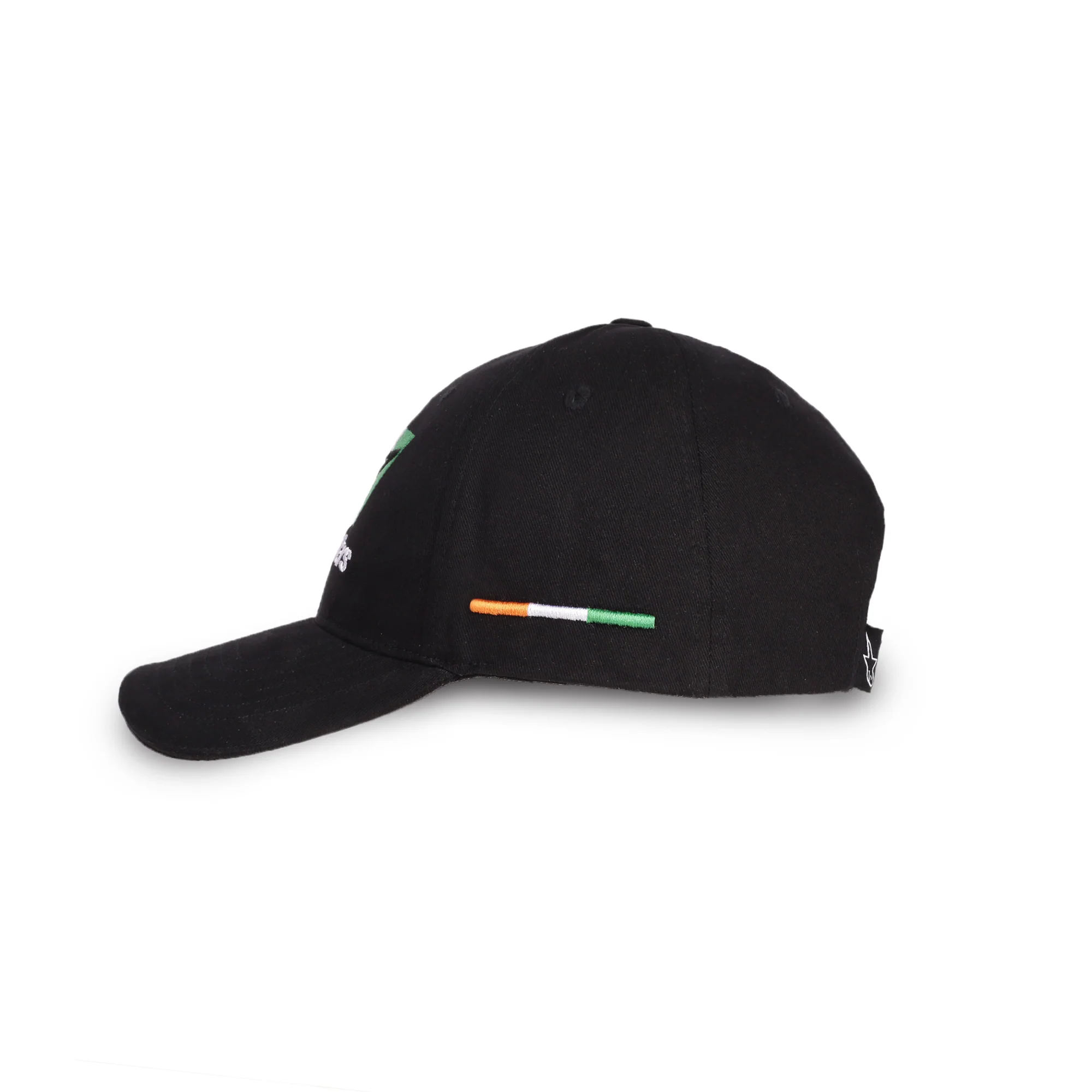 TVS Racing x Alpinestars Cap – 100% Cotton Twill, Breathable & Skin-Friendly Fabric, 6-Panel Design, Adjustable Metal Buckle Closure, Flexible Peak for Sunshade, and Embroidered Branding - Image 4