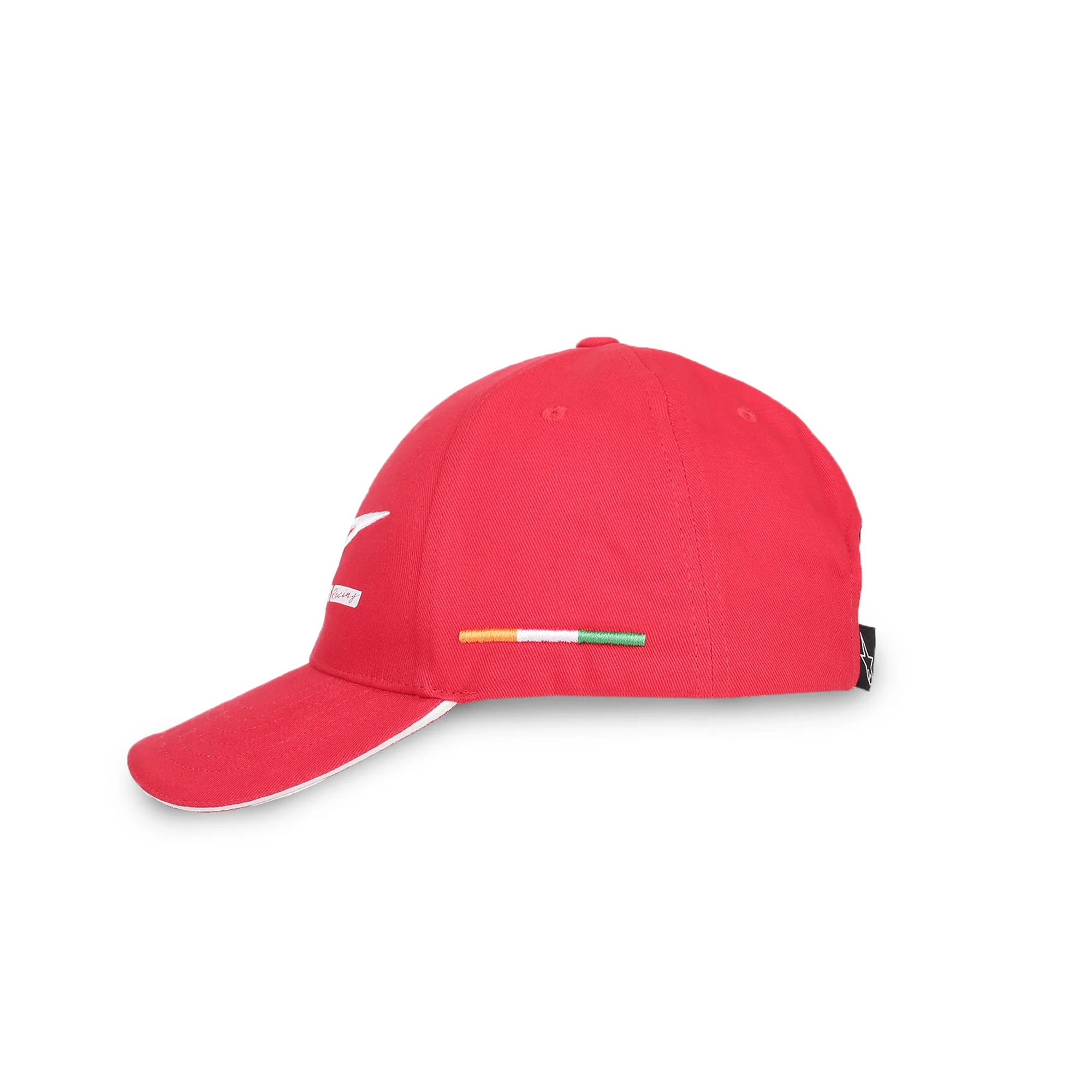 TVS Racing x Alpinestars Cap – 100% Cotton Twill, Breathable & Skin-Friendly Fabric, 6-Panel Design, Adjustable Metal Buckle Closure, Flexible Peak for Sunshade, and Embroidered Branding - Image 9