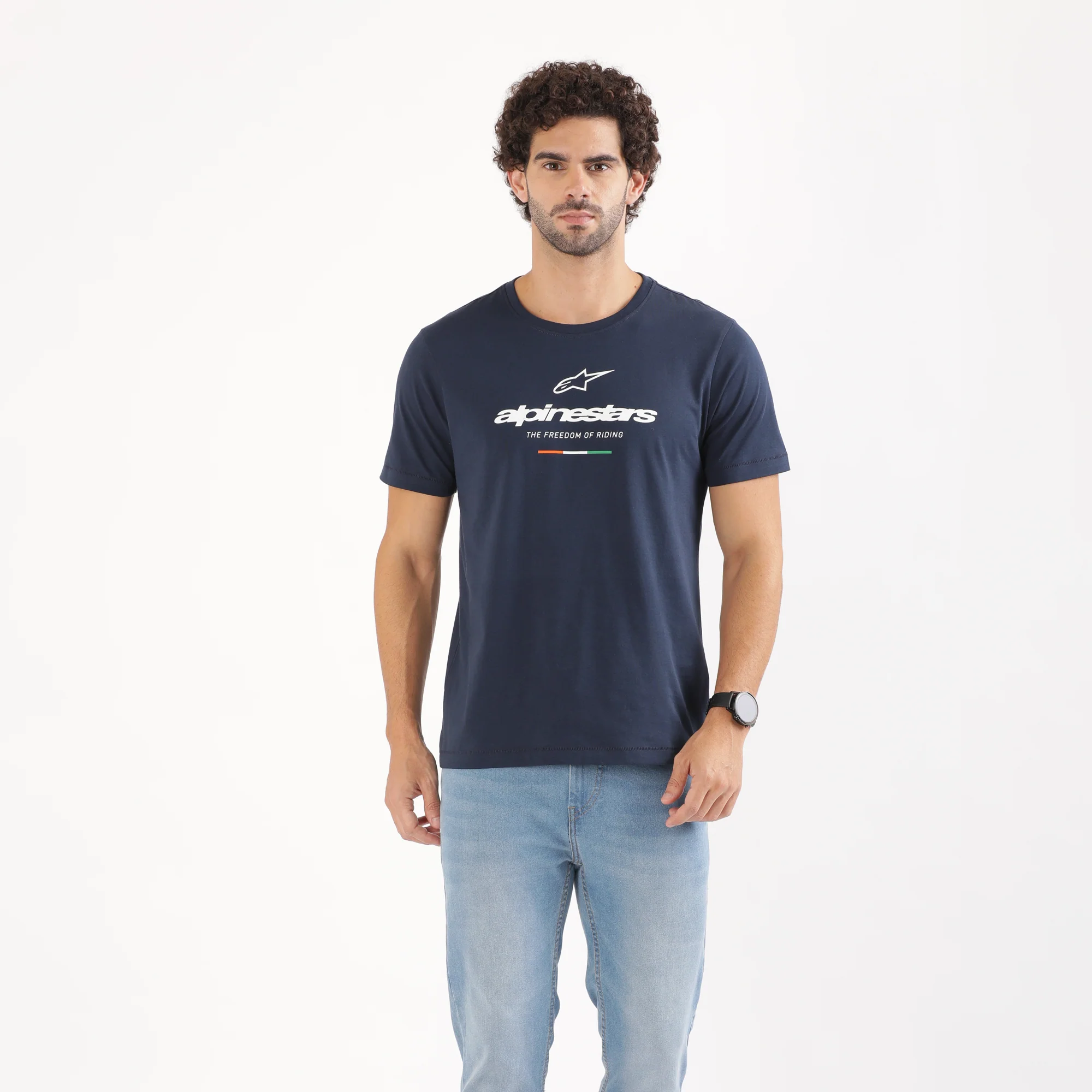 TVS Racing x Alpinestars Crew Neck T-Shirt | 100% Combed Cotton & Anti-Microbial - Image 10