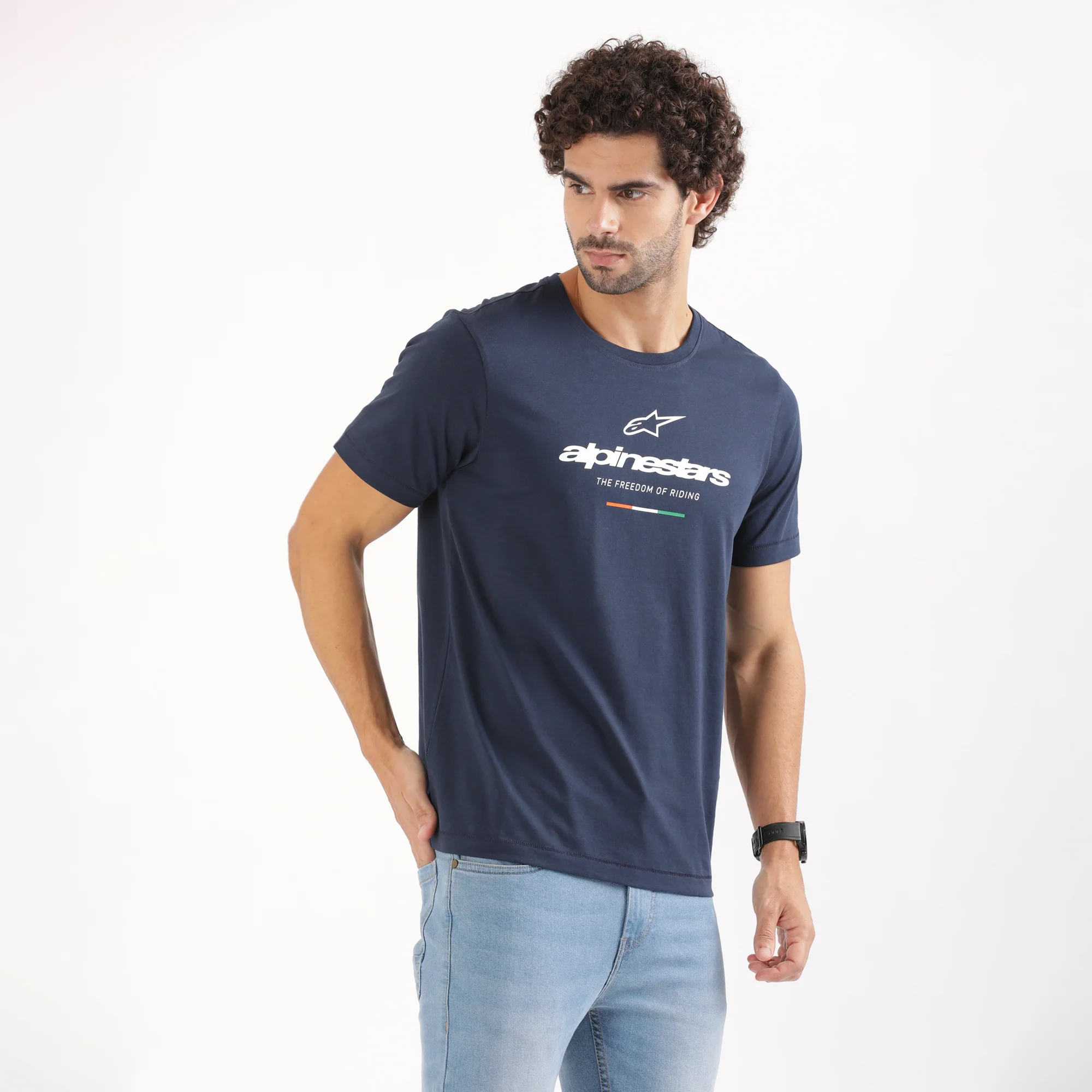 TVS Racing x Alpinestars Crew Neck T-Shirt | 100% Combed Cotton & Anti-Microbial - Image 11