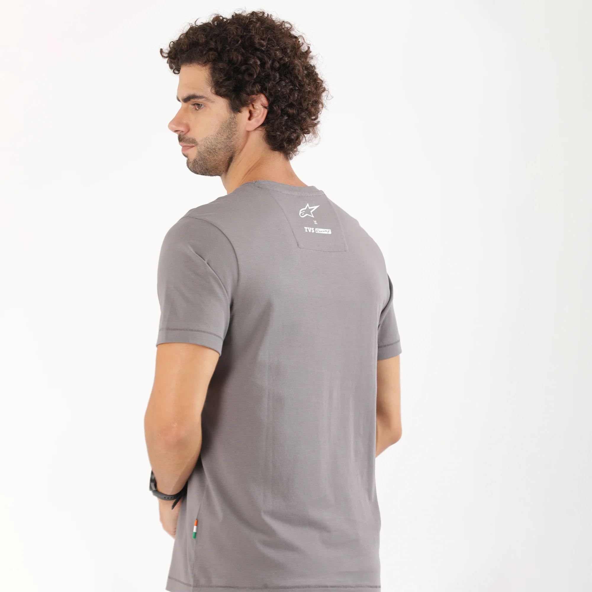 TVS Racing x Alpinestars Crew Neck T-Shirt | 100% Combed Cotton & Anti-Microbial - Image 2