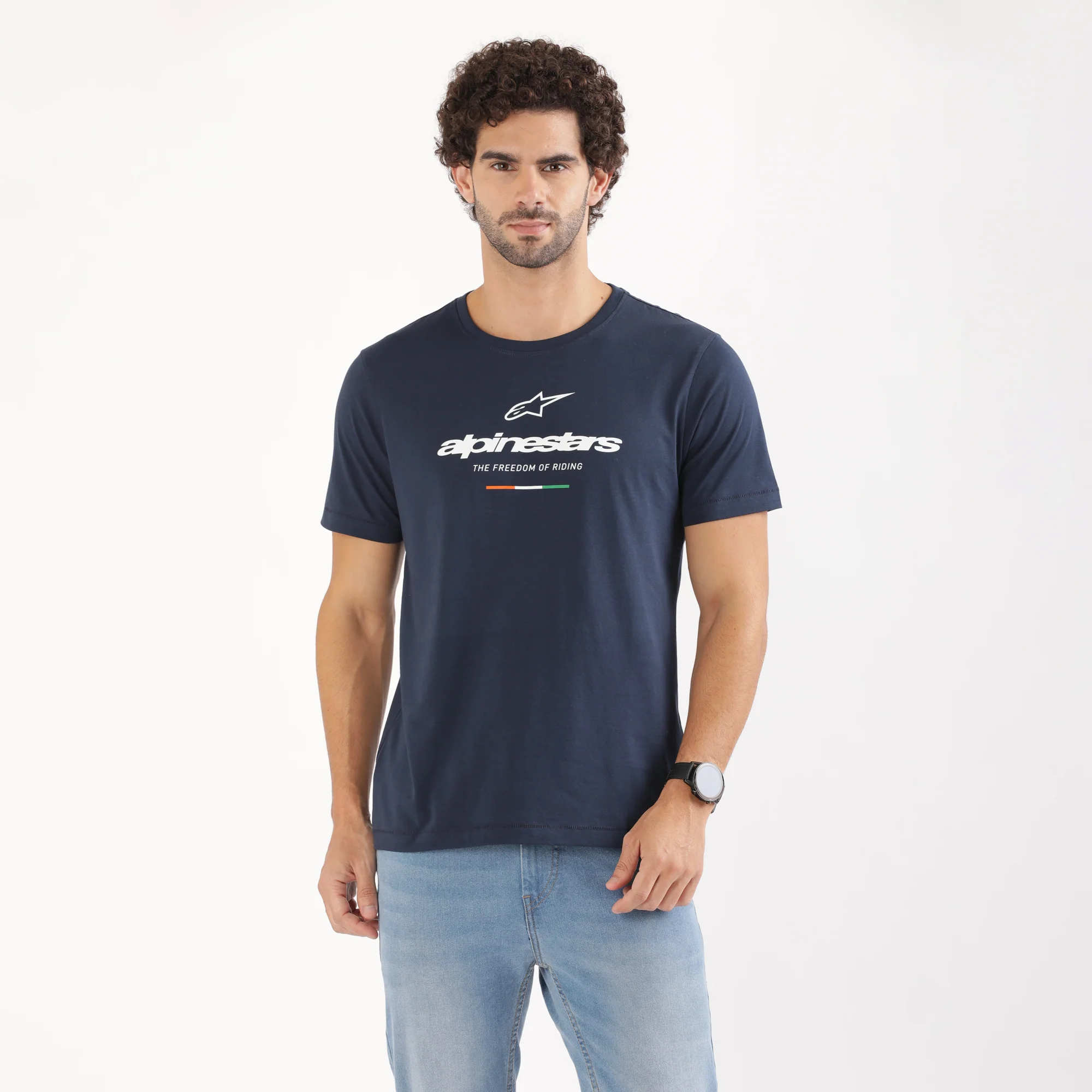 TVS Racing x Alpinestars Crew Neck T-Shirt | 100% Combed Cotton & Anti-Microbial - Image 7